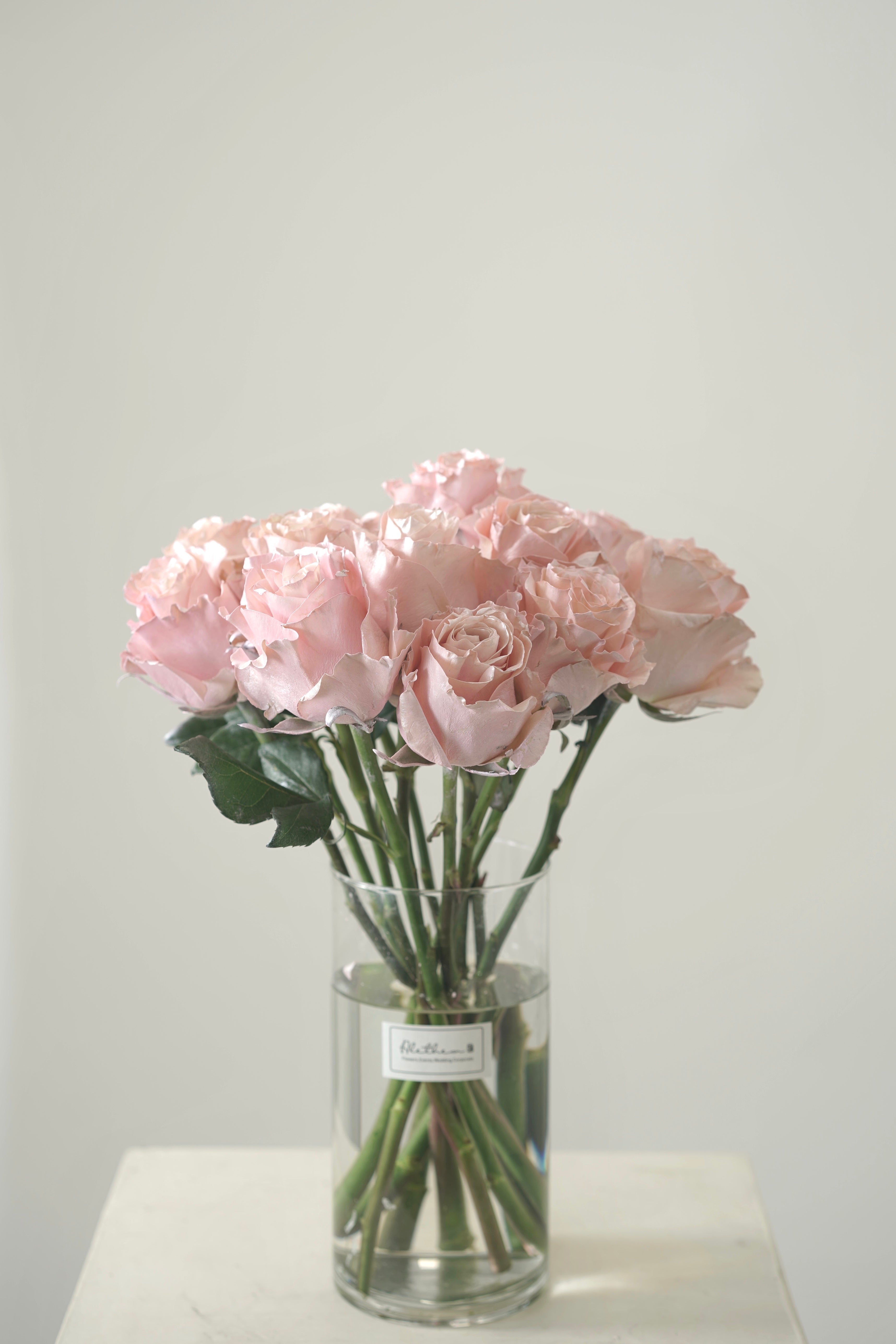 Pink Pearl Rose Vase-2025 Valentine’s Day