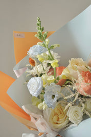 Orange Mixed Bouquet🧡💛🩵