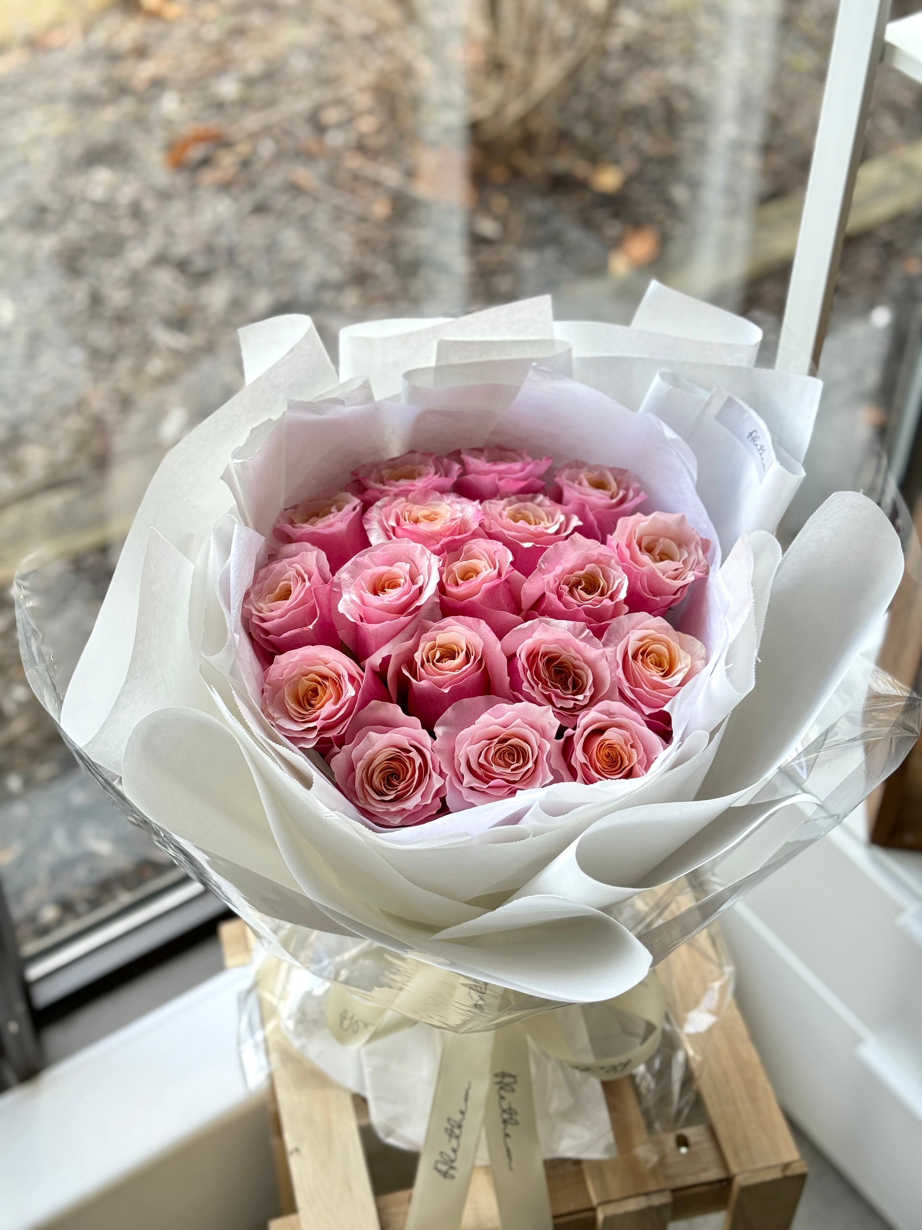 Pink Roses Bouquet