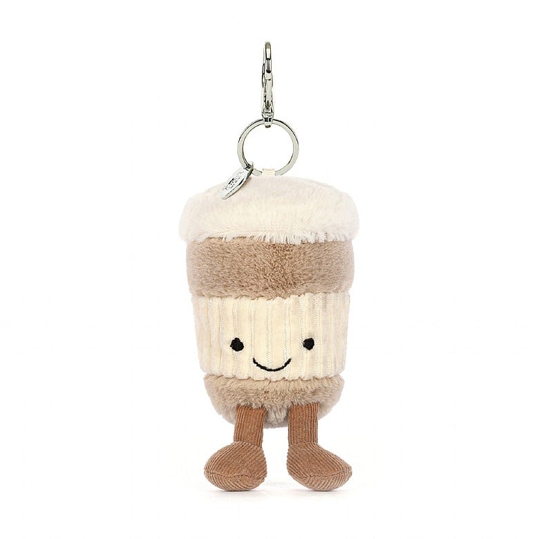 Amuseable Coffee-To-Go Bag Charm Jellycat