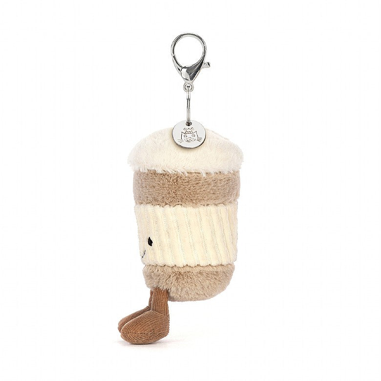 Amuseable Coffee-To-Go Bag Charm Jellycat