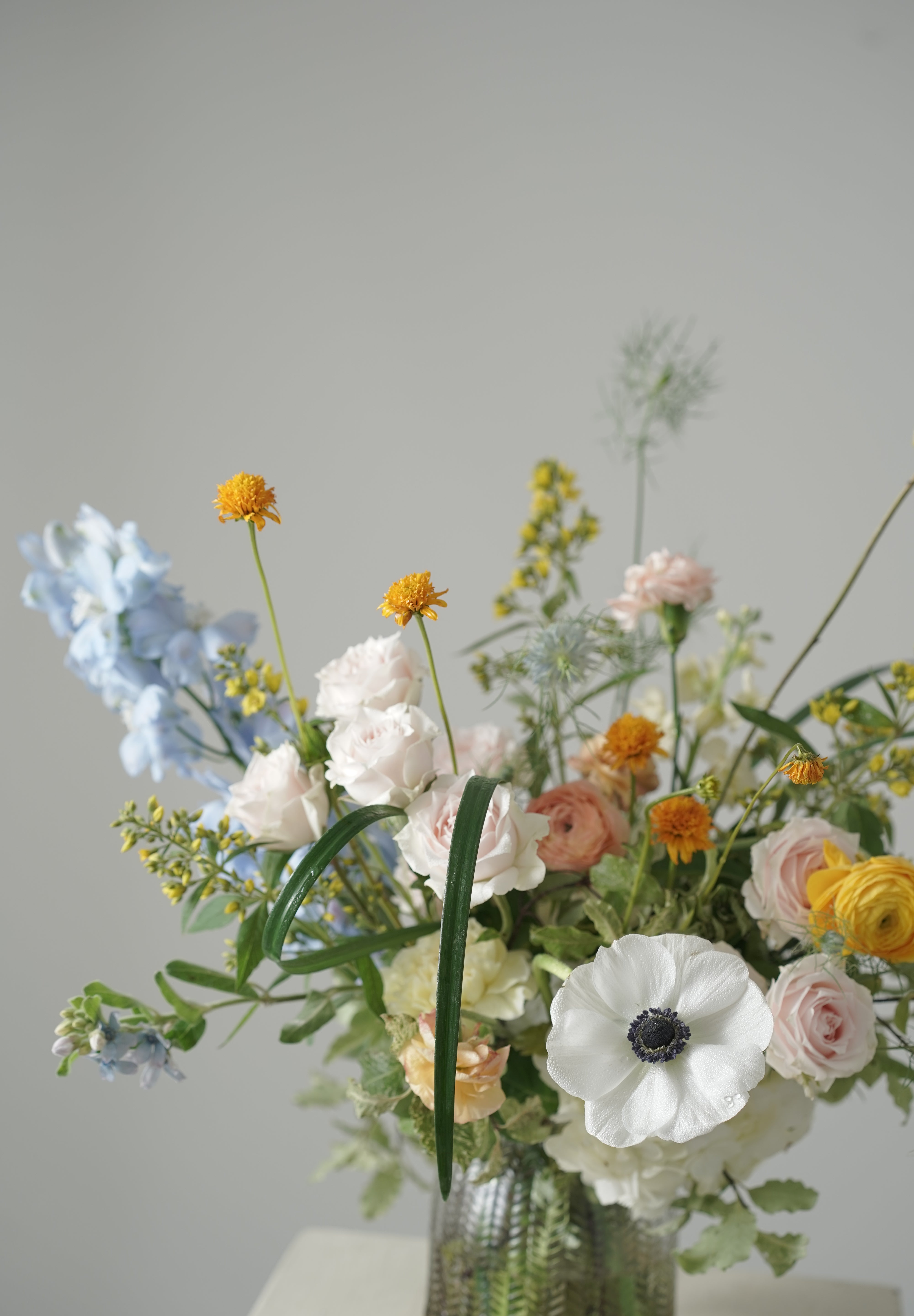 Alethea Vase Arrangement - Garden