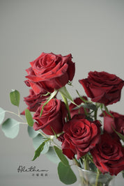Alethea Rose Vase - Red - Valentines'Day