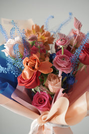 Aries Birthday Flowers Bouquet - Zodiac Collection