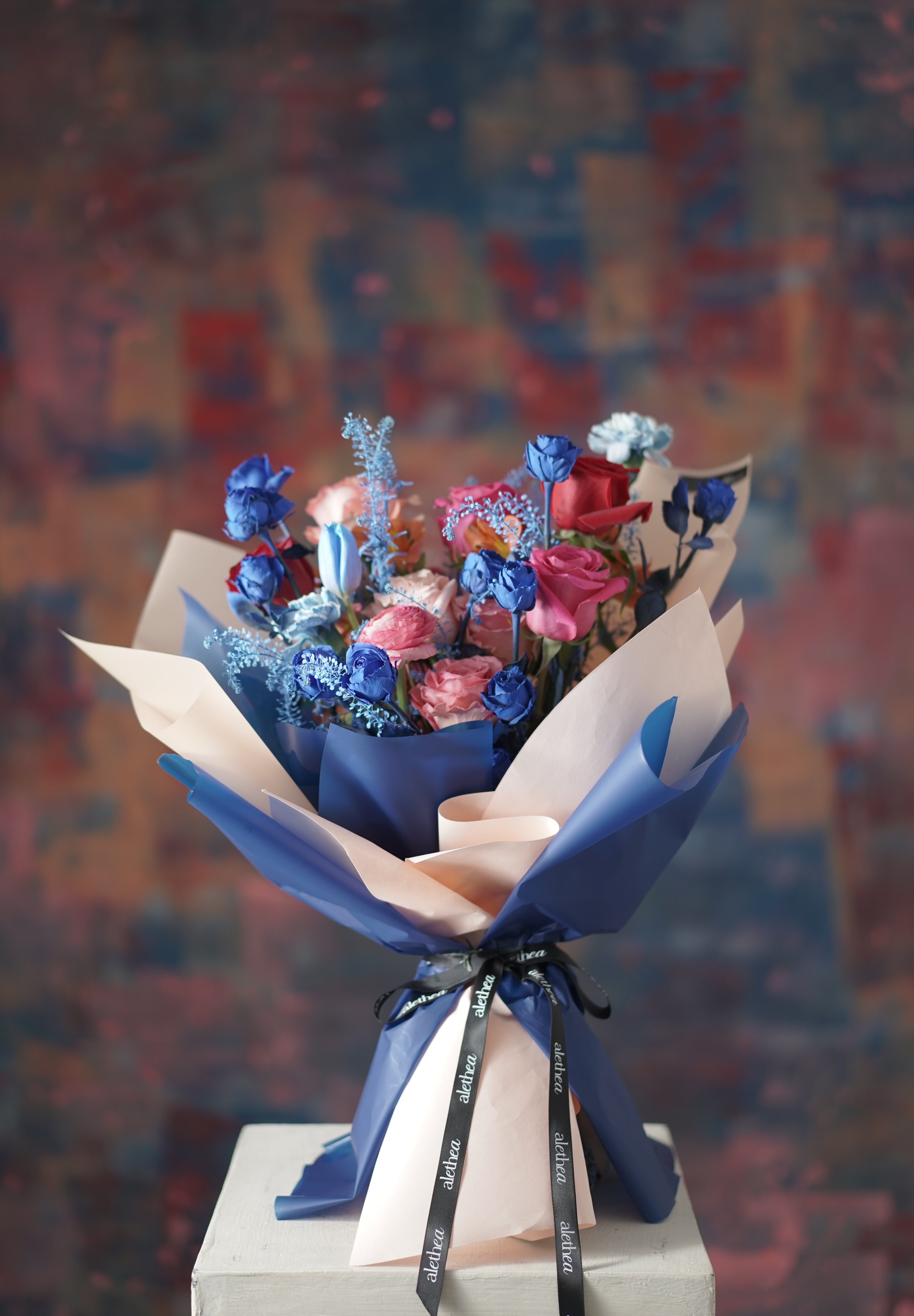 Aries Birthday Flowers Bouquet - Zodiac Collection