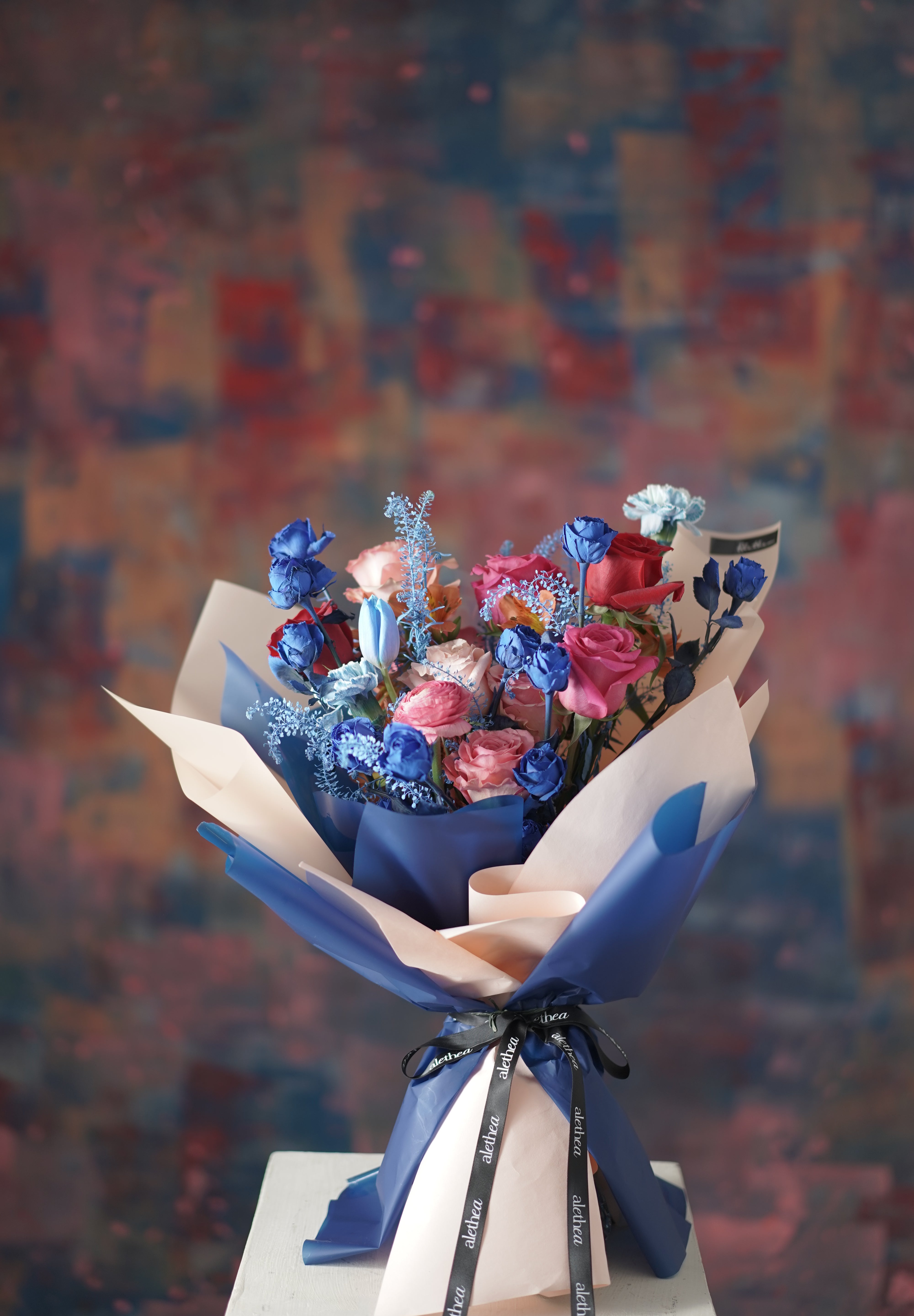 Aries Birthday Flowers Bouquet - Zodiac Collection