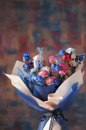 Aries Birthday Flowers Bouquet - Zodiac Collection
