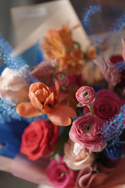Aries Birthday Flowers Bouquet - Zodiac Collection