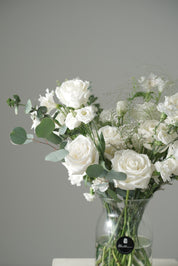 Alethea Vase Arrangement - White