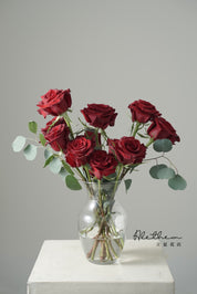 Alethea Rose Vase - Red - Valentines'Day