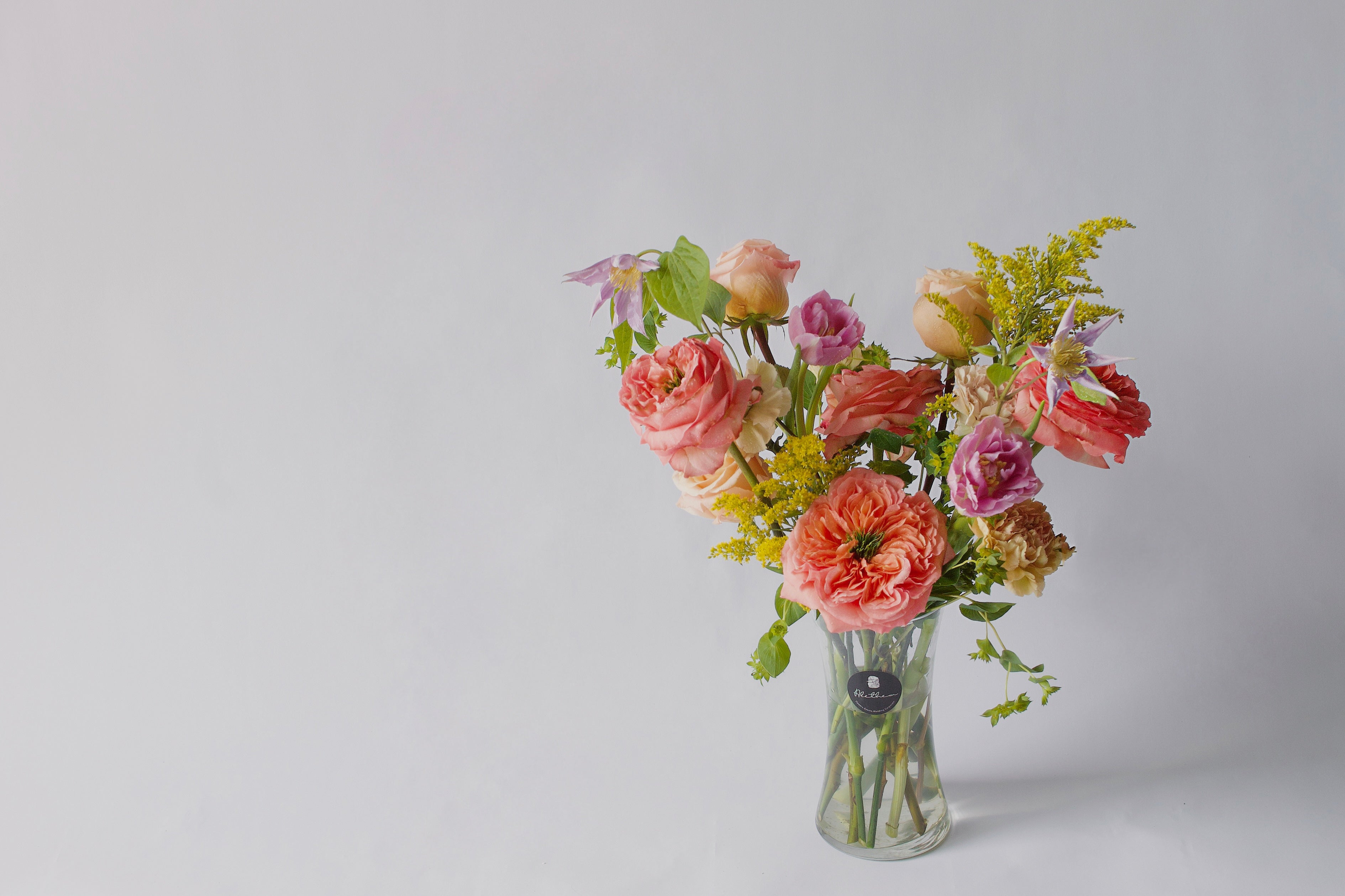 Vibrant Tangerine Vase - Mother's Day 2023