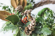 Traditional Christmas Wreath 传统圣诞装饰环