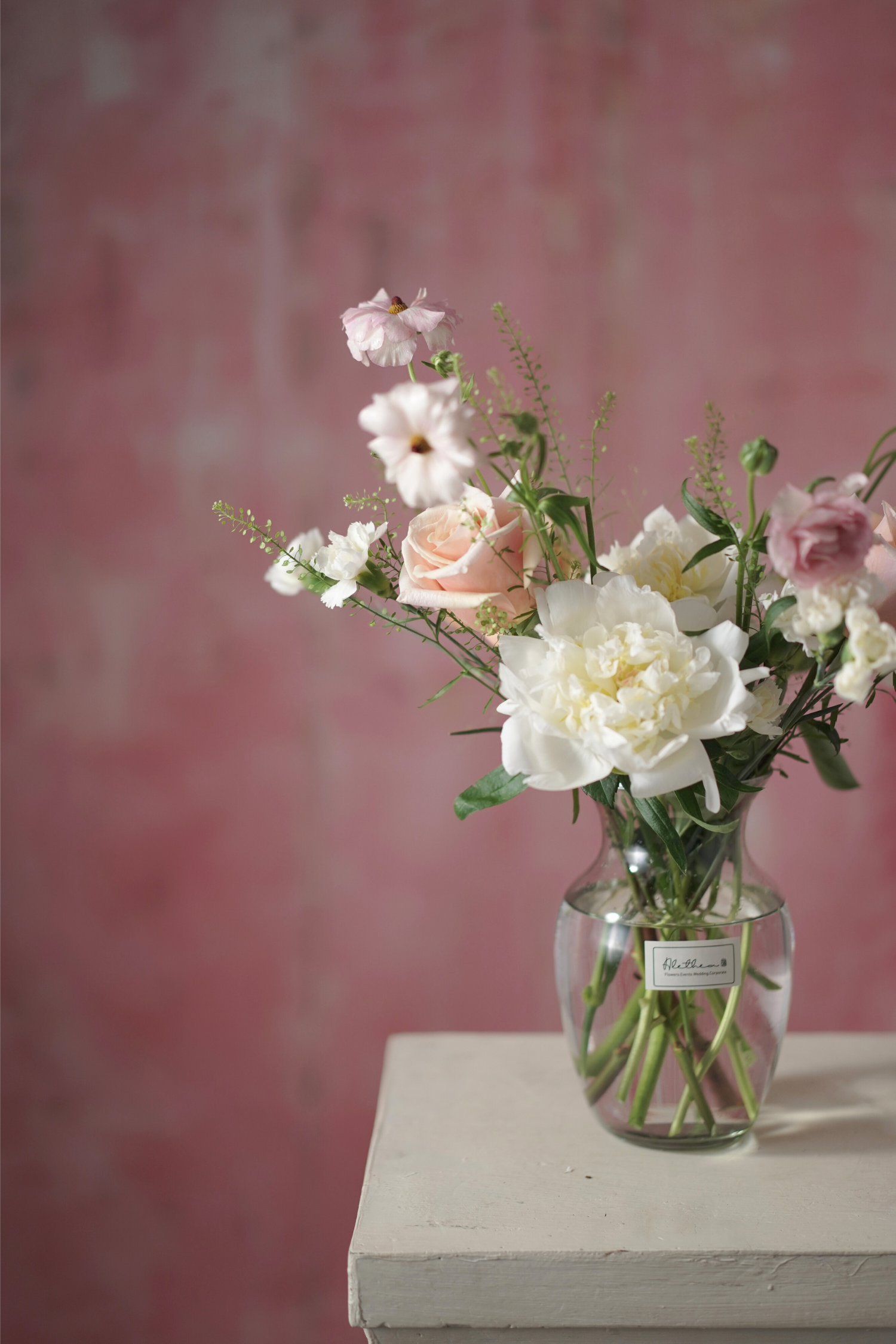 Mother's Day 2024- Whispering Dawn -Alethea Vase Arrangement