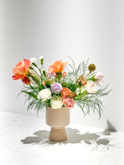 Alethea Vase Arrangement - Rosy Reverie