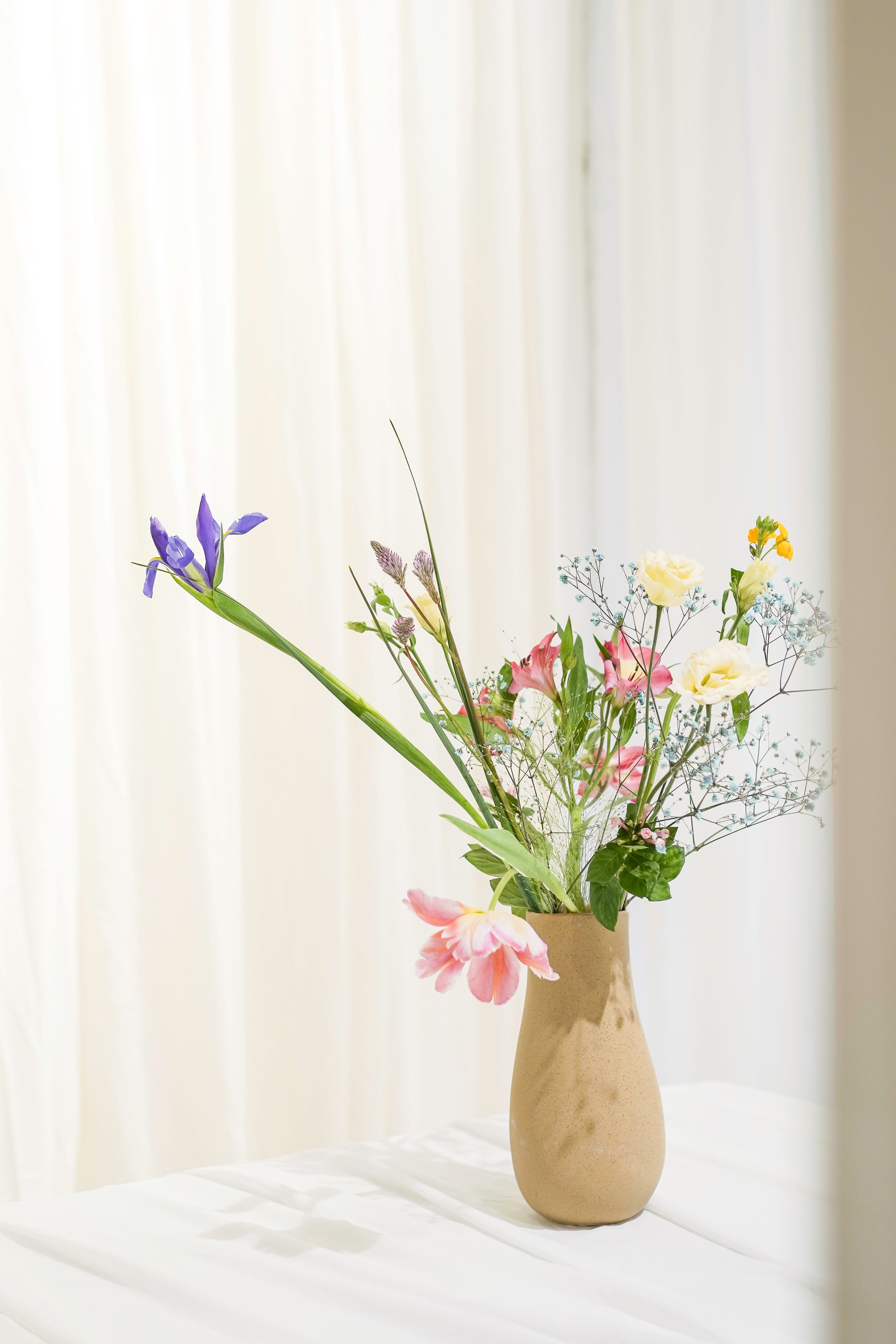 Sapphire Spring Vase