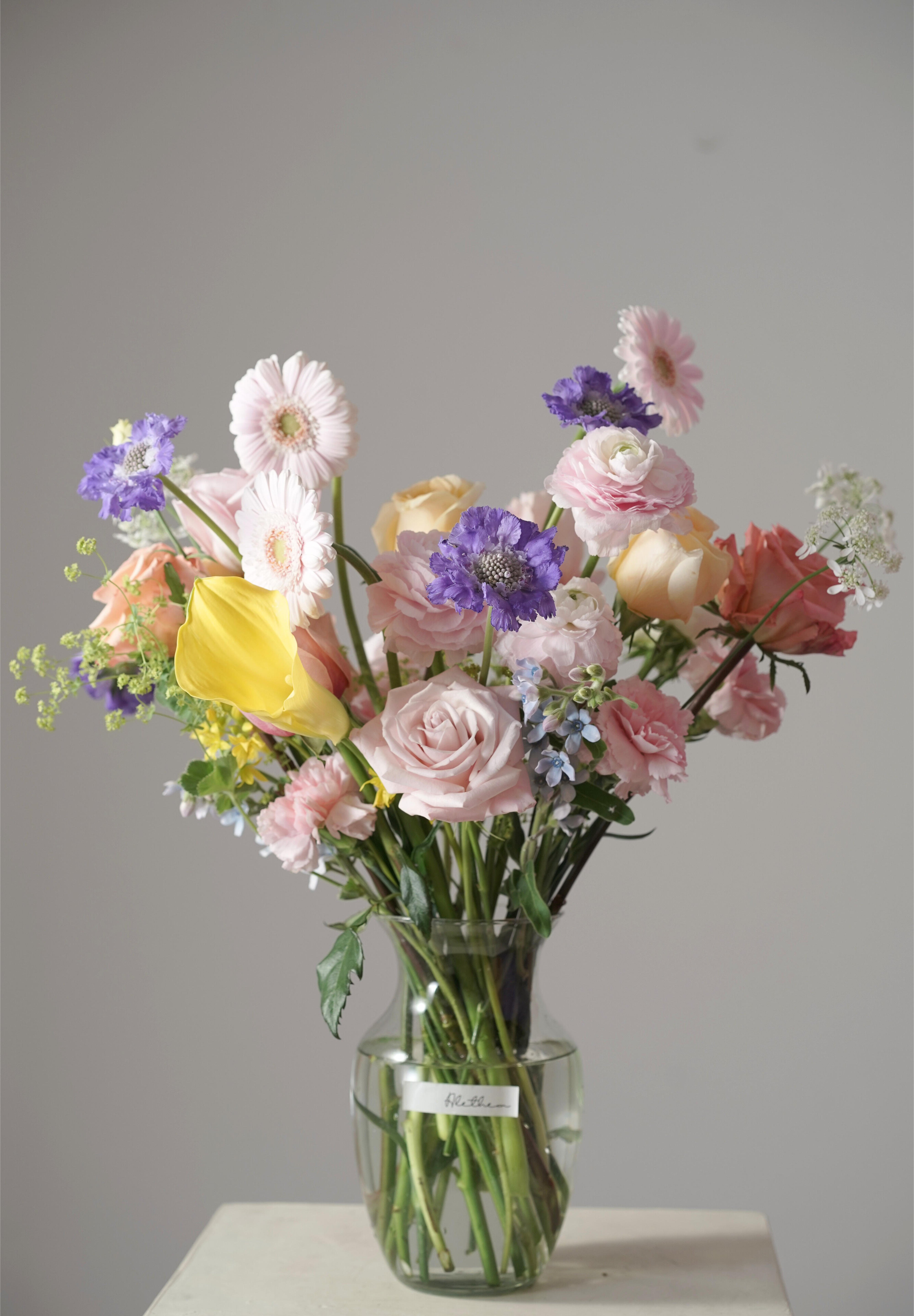 Alethea Vase Arrangement - Summer Radiance
