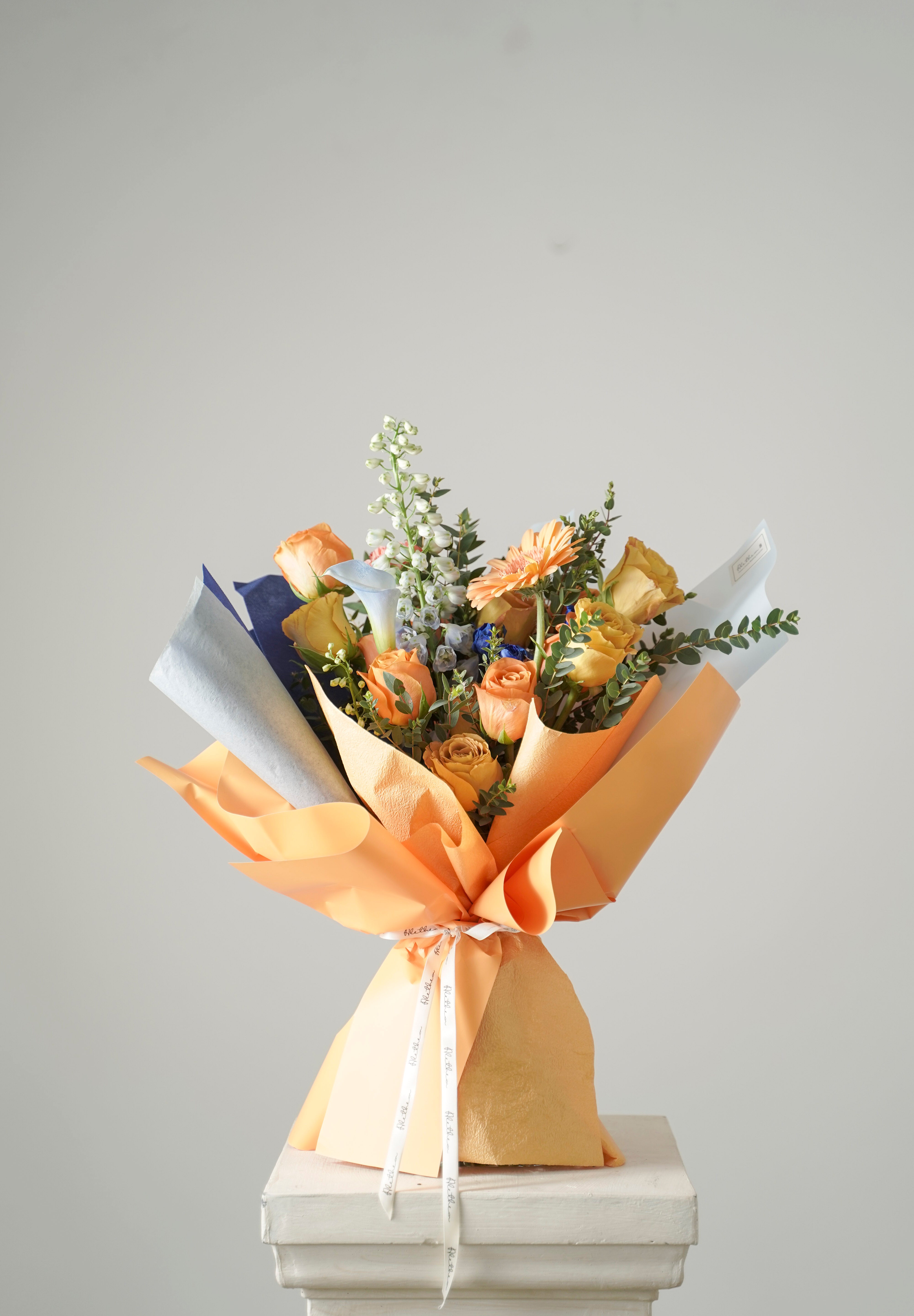 Taurus Birthday Flowers Bouquet - Zodiac Collection