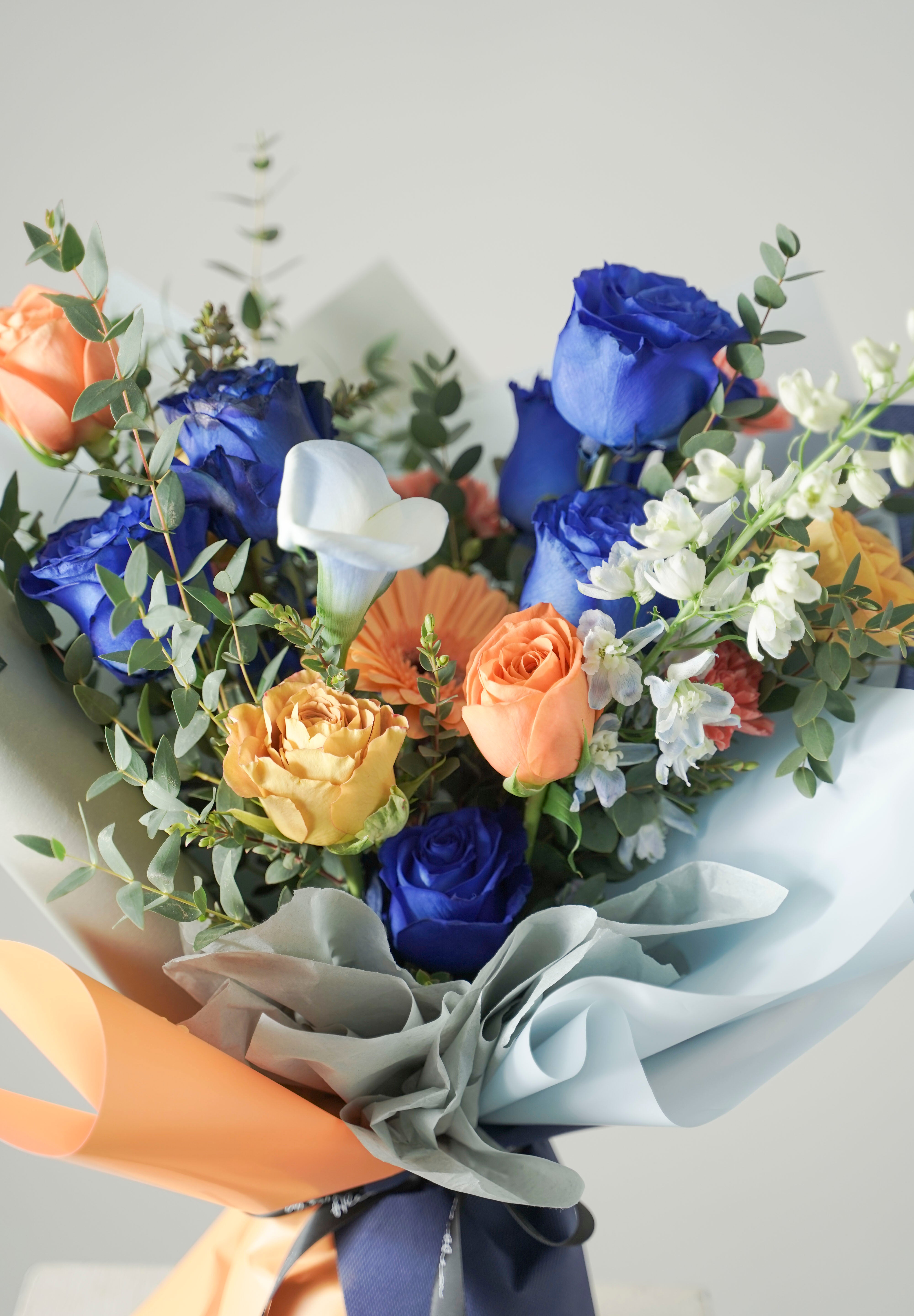 Taurus Birthday Flowers Bouquet - Zodiac Collection