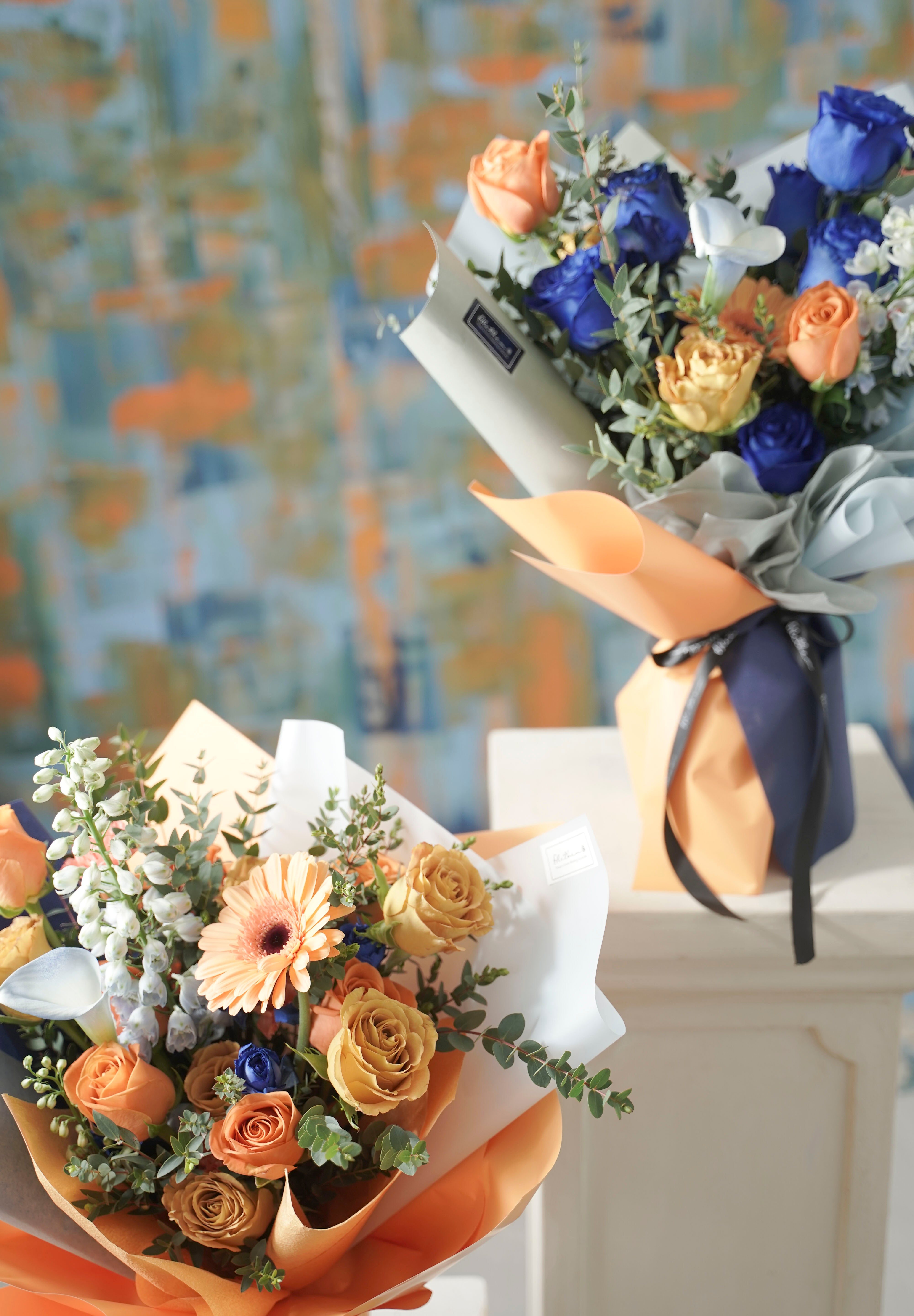 Taurus Birthday Flowers Bouquet - Zodiac Collection