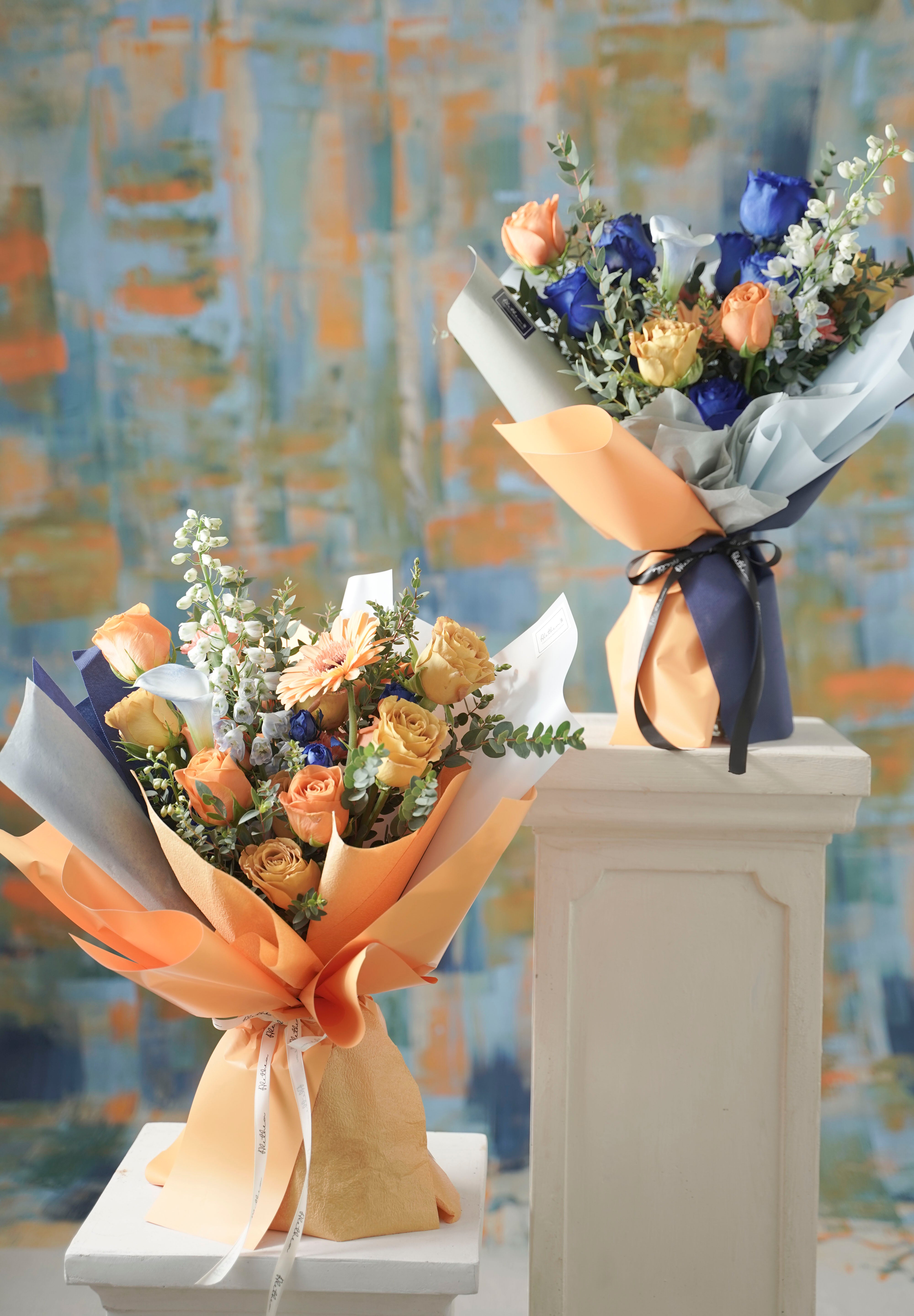 Taurus Birthday Flowers Bouquet - Zodiac Collection