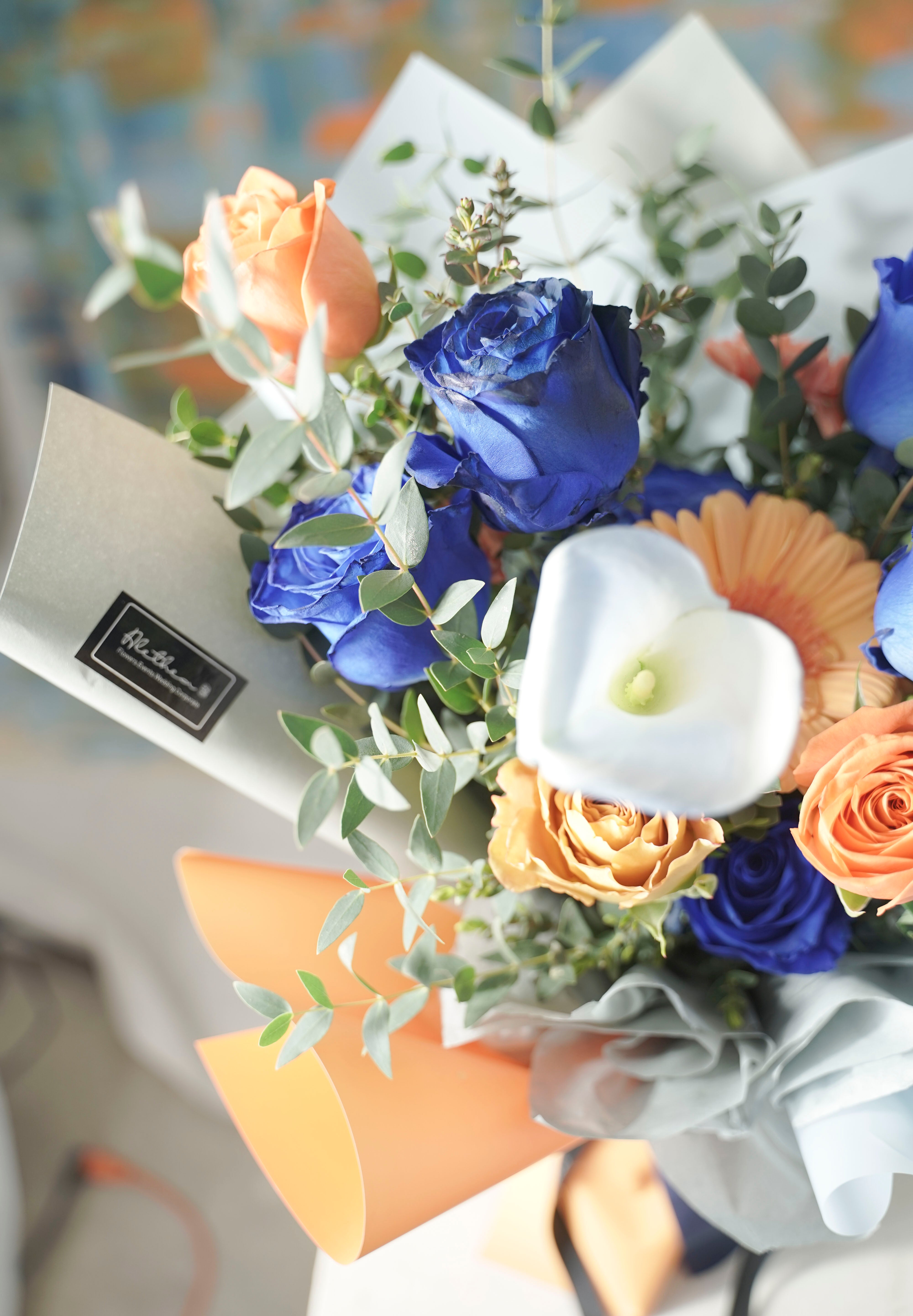 Taurus Birthday Flowers Bouquet - Zodiac Collection