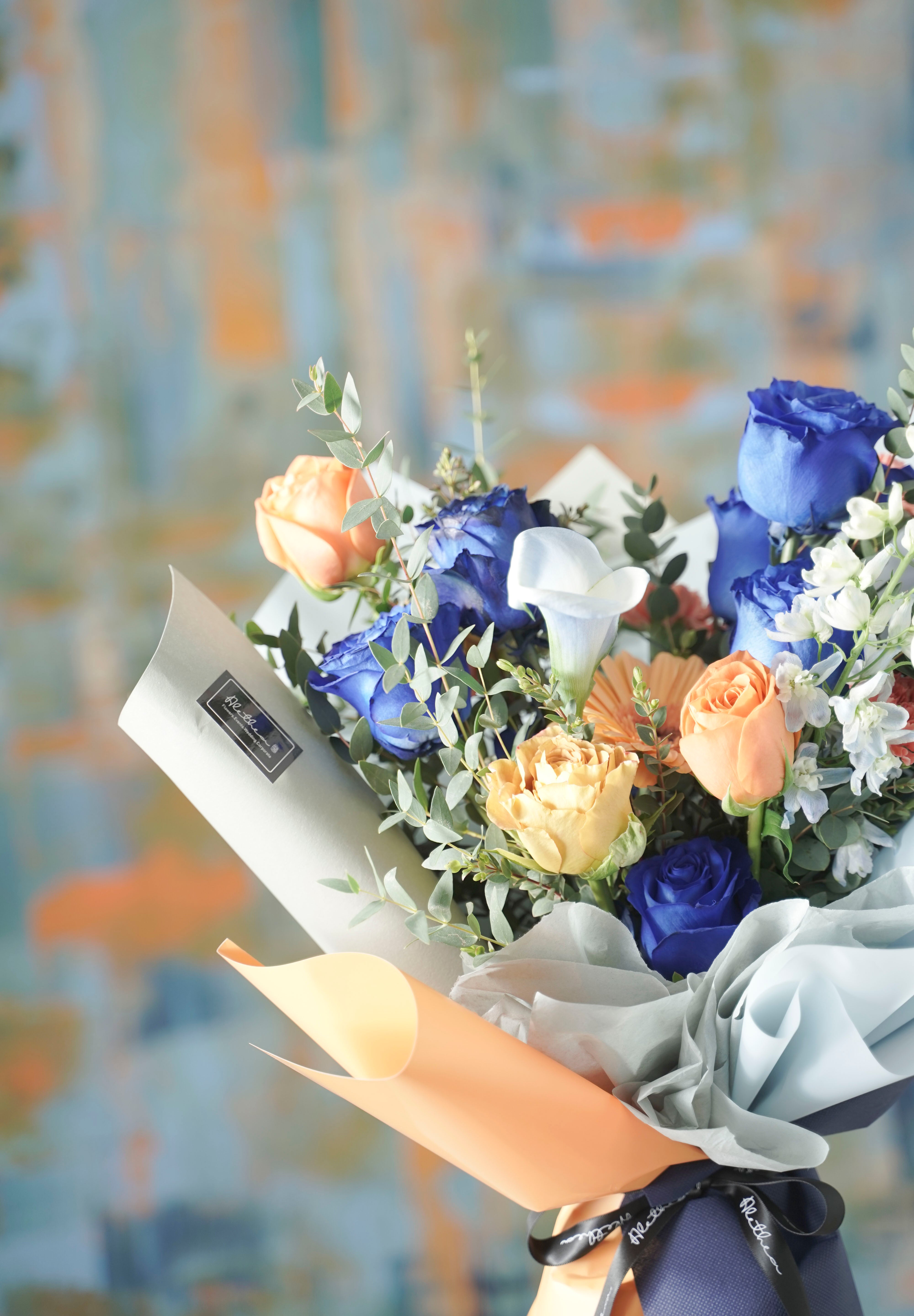 Taurus Birthday Flowers Bouquet - Zodiac Collection