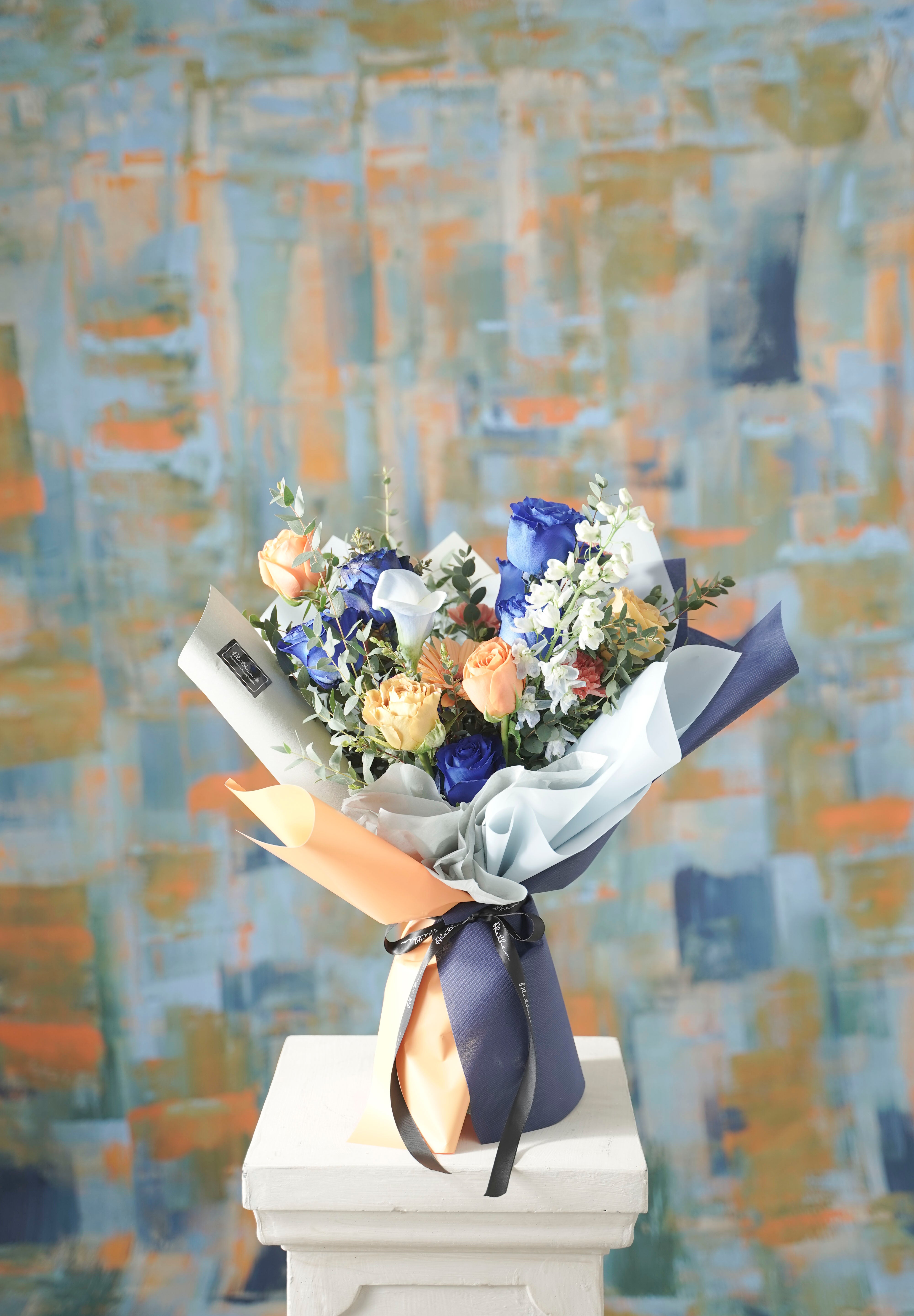 Taurus Birthday Flowers Bouquet - Zodiac Collection