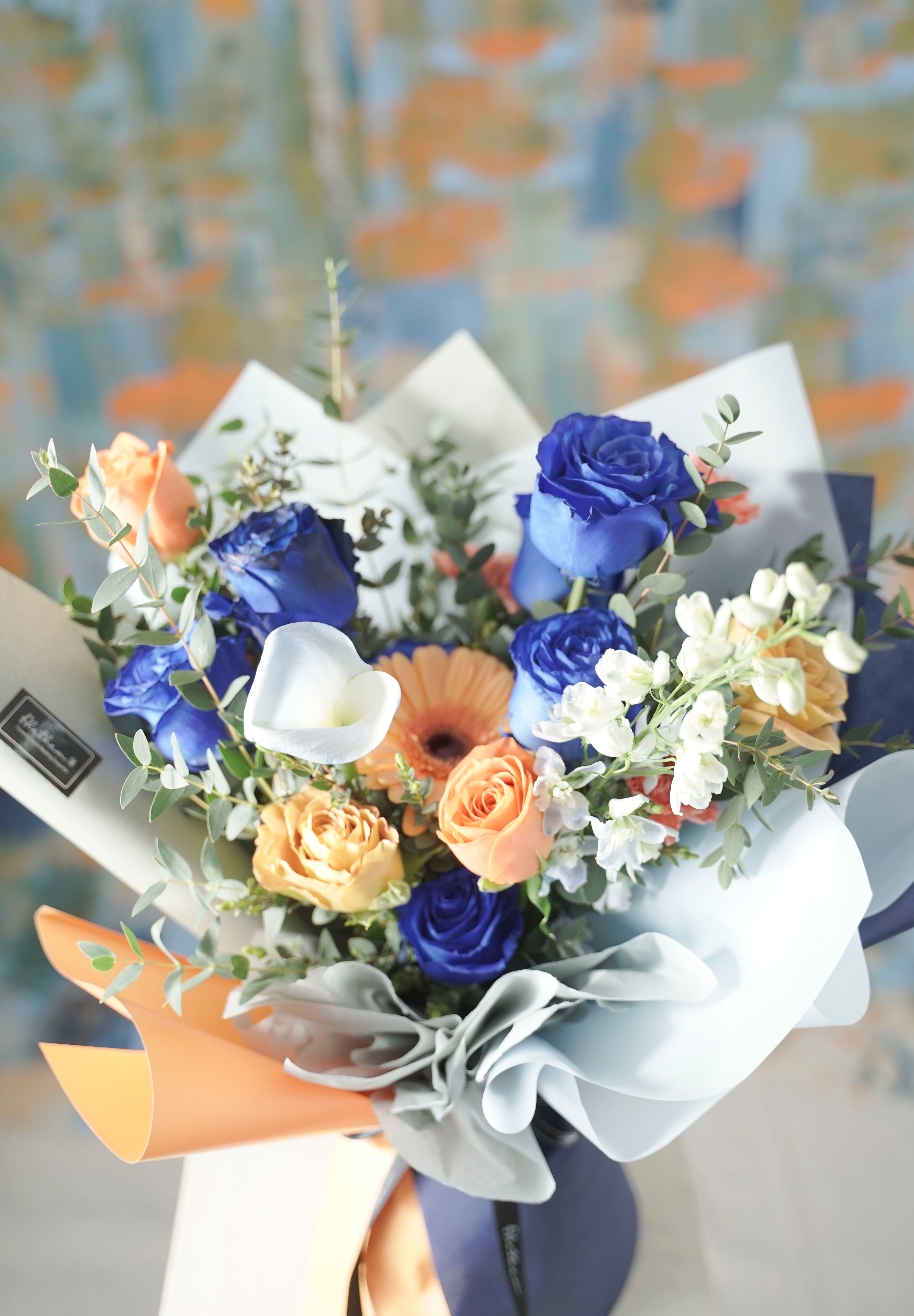 Taurus Birthday Flowers Bouquet - Zodiac Collection