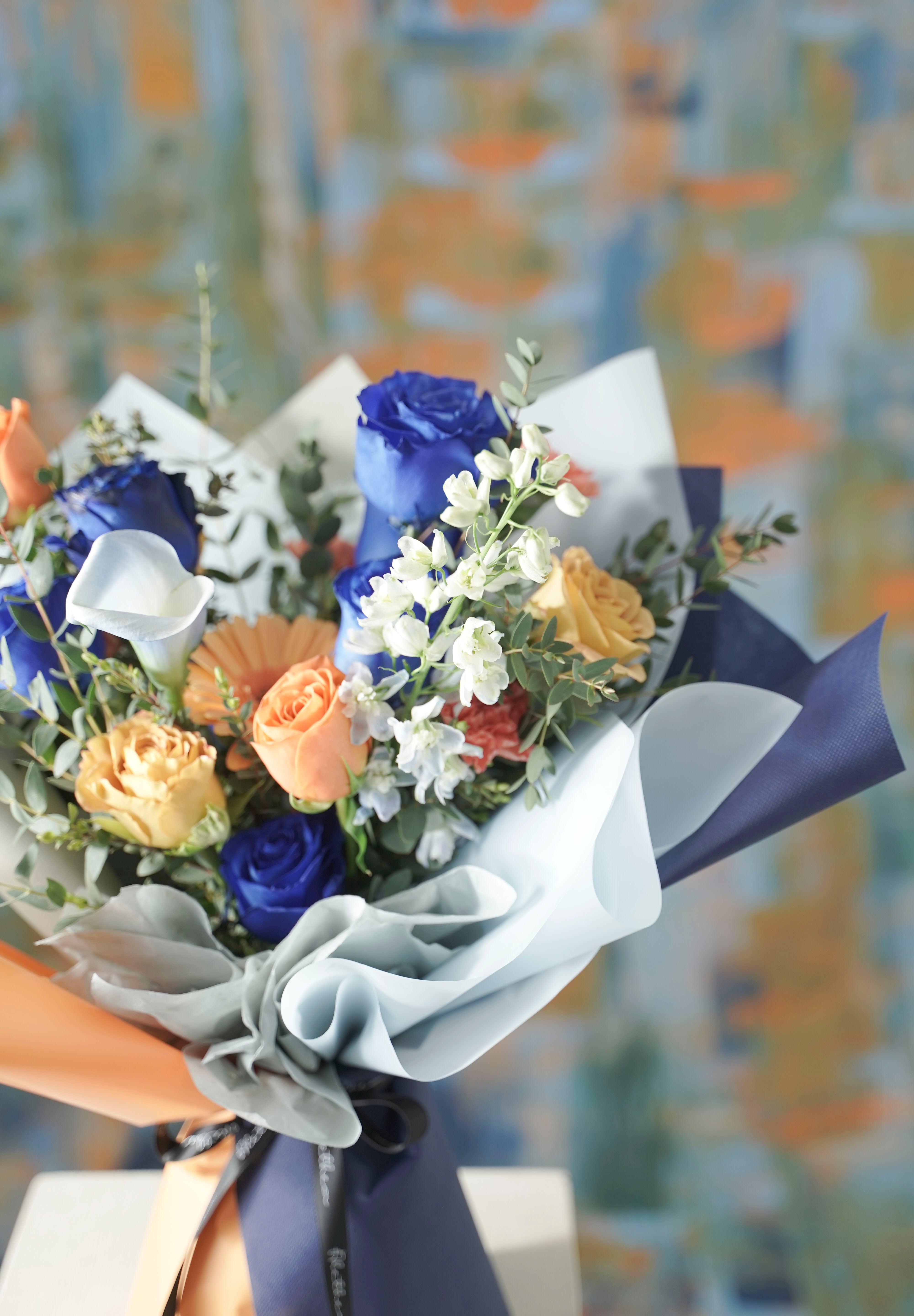 Taurus Birthday Flowers Bouquet - Zodiac Collection