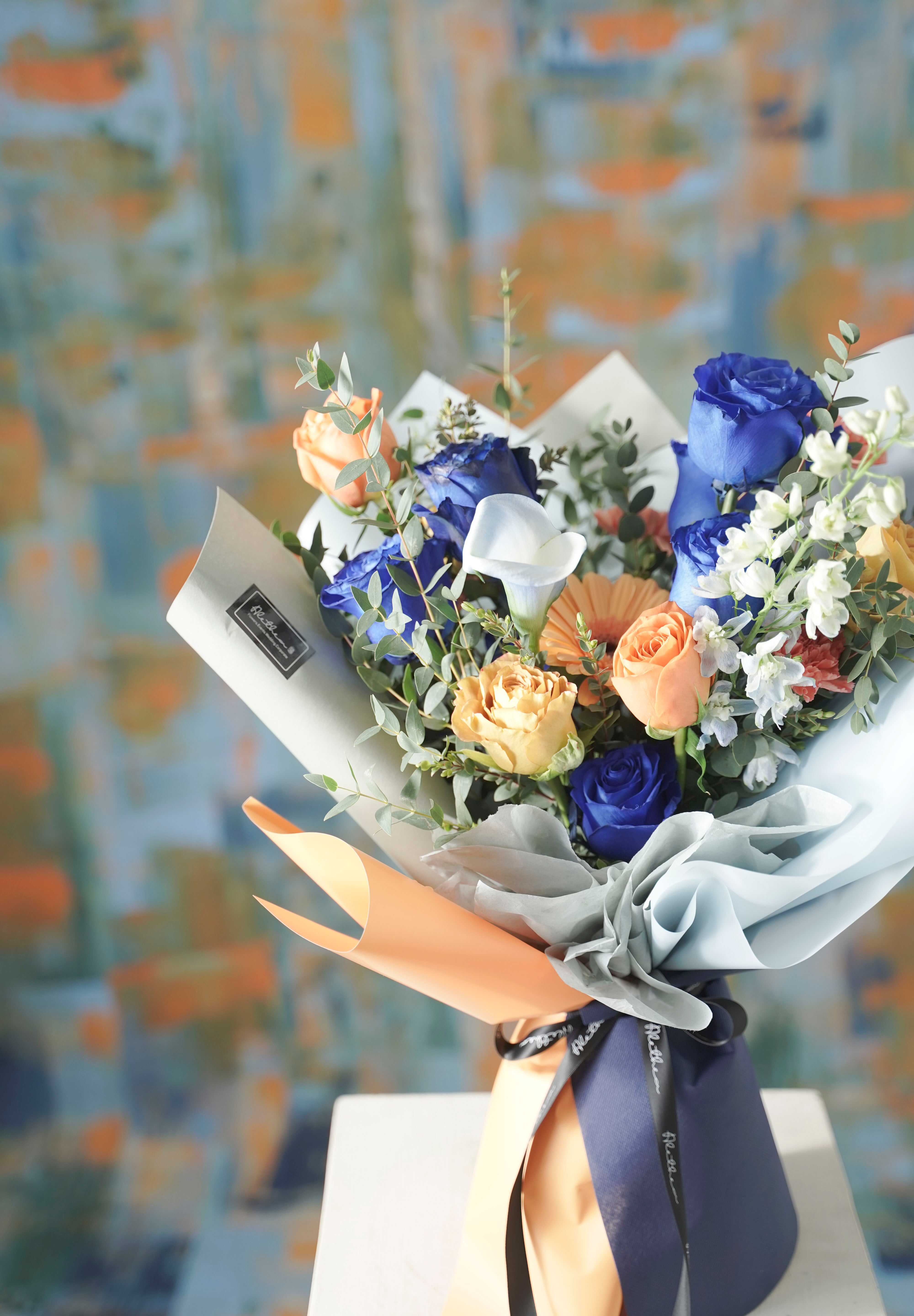Taurus Birthday Flowers Bouquet - Zodiac Collection
