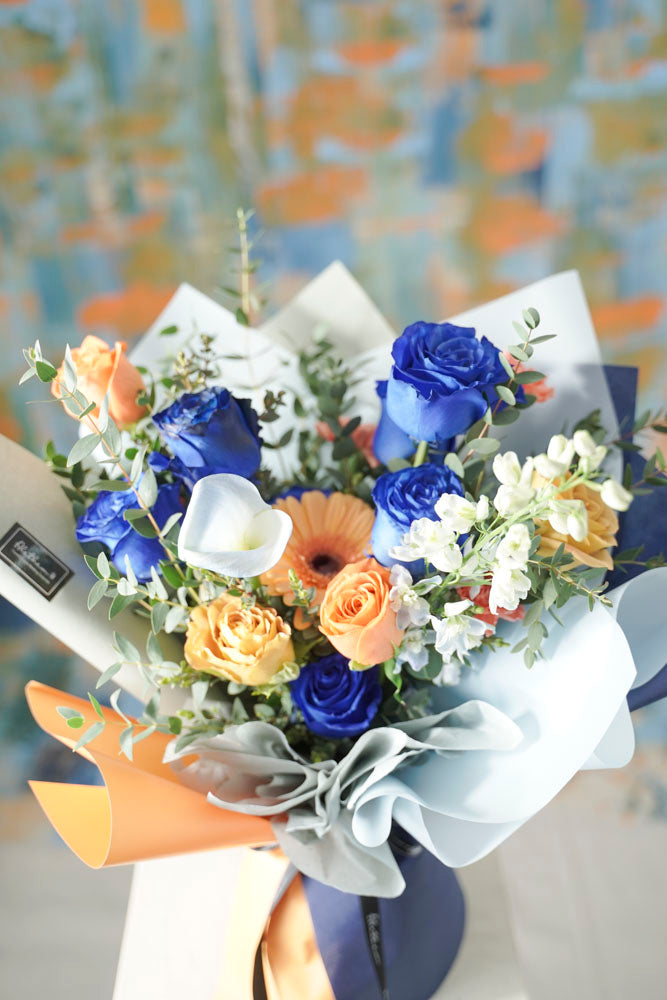 Taurus Birthday Flowers Bouquet - Zodiac Collection - For Him