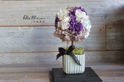 Potted Hydrangea - Purple - Preserved Flower
