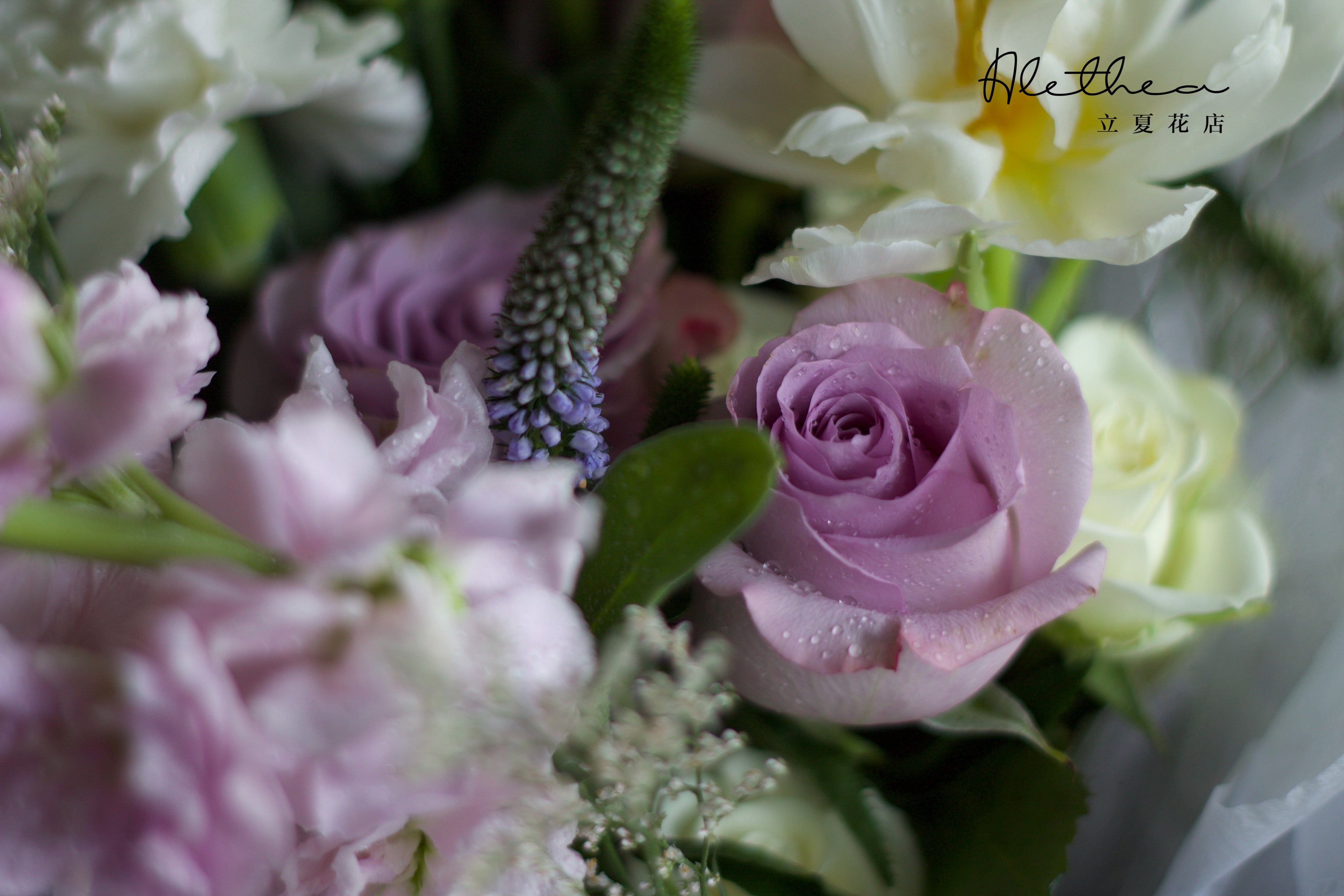 Alethea Graduation Urban Bouquet - Lavender