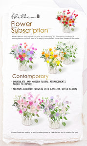 Alethea Flower Subscription (Vase)