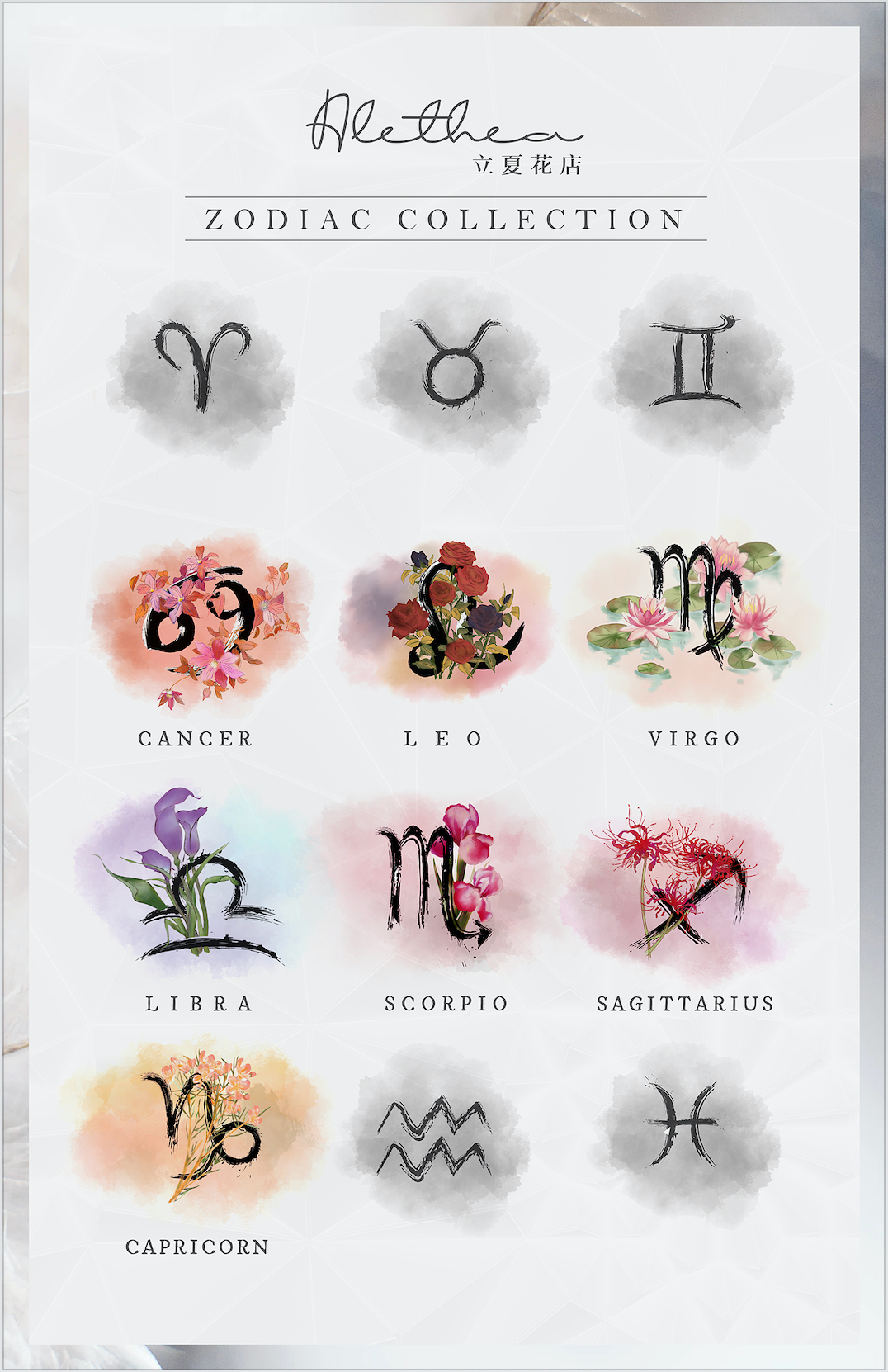 Alethea Capricorn Impression - Zodiac Sign