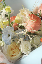 Orange Mixed Bouquet🧡💛🩵