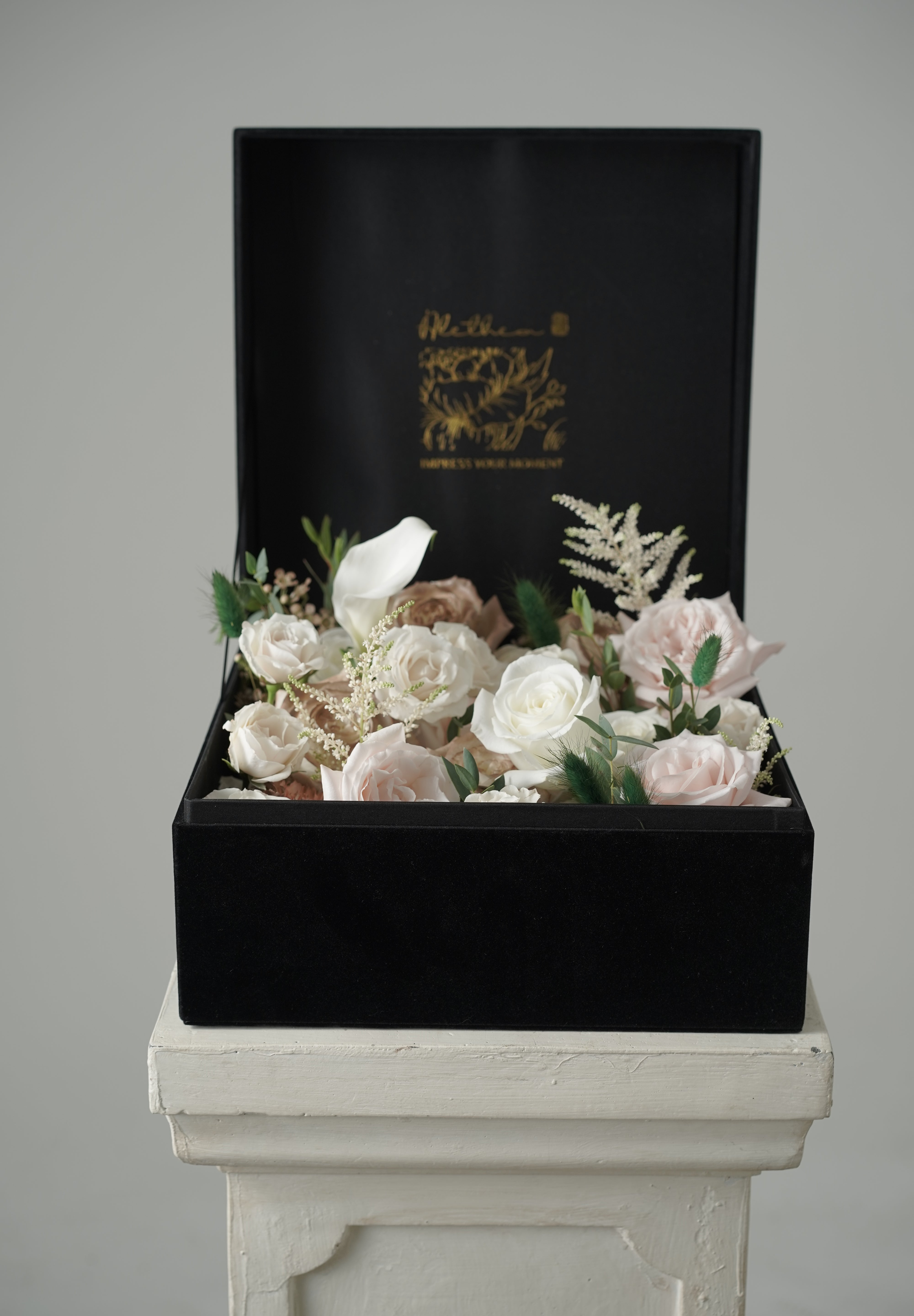 Alethea Virgo Flower Box - Zodiac Sign