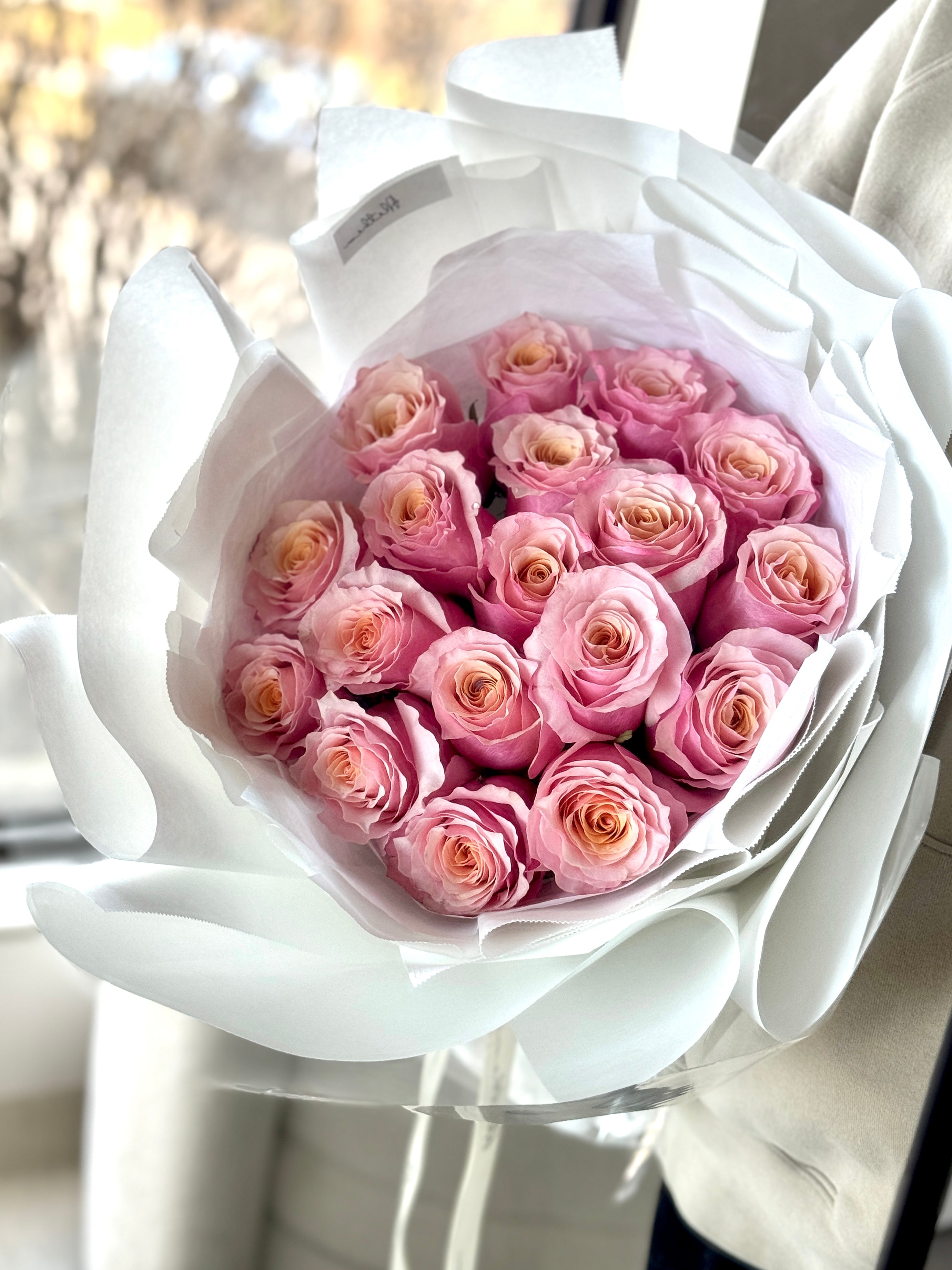 Pink Roses Bouquet