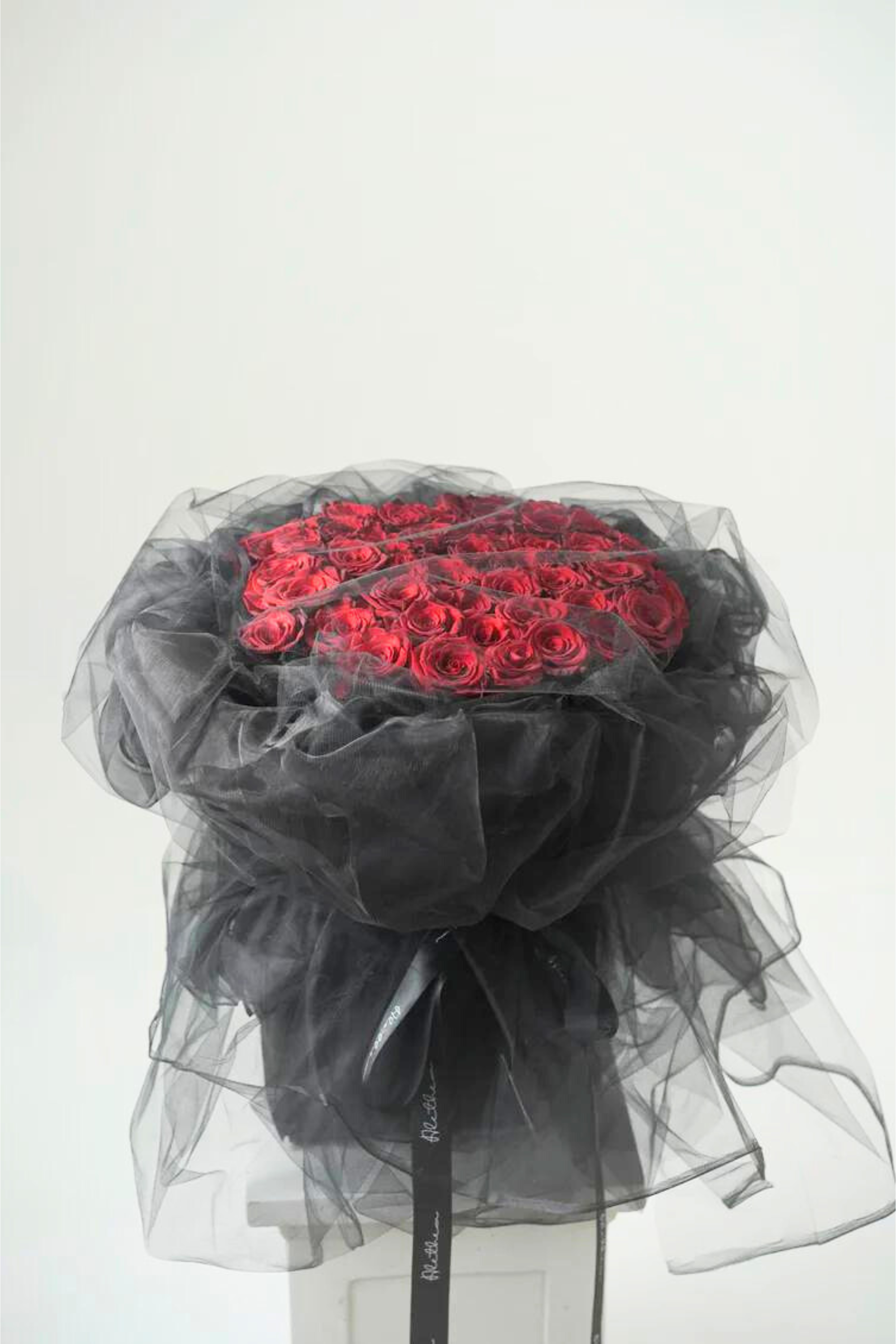 Alethea Chiffon Bouquet - Paris Red