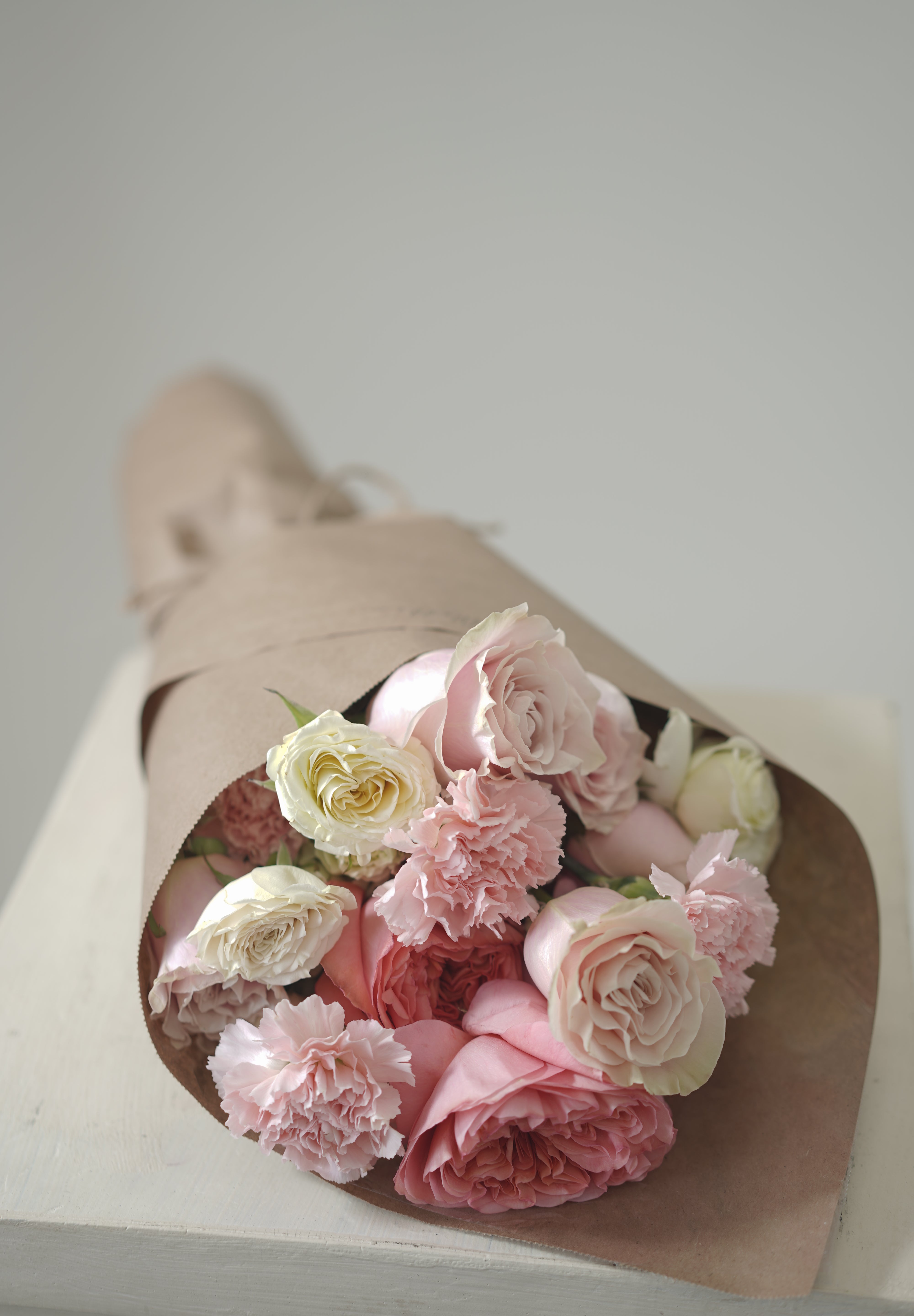 Light pink earth bouquet