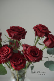 Alethea Rose Vase - Red - Valentines'Day