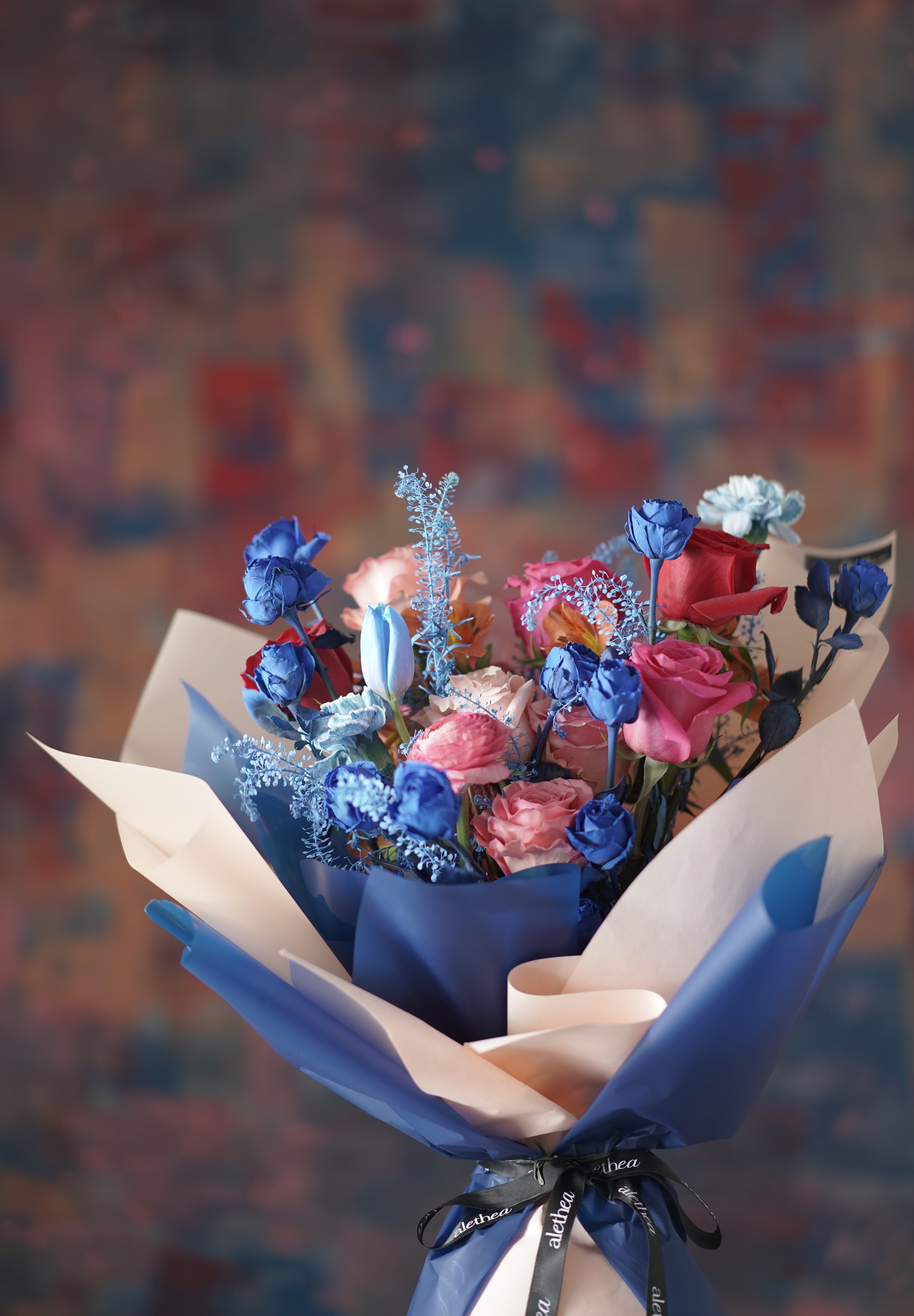 Aries Birthday Flowers Bouquet - Zodiac Collection - For Him