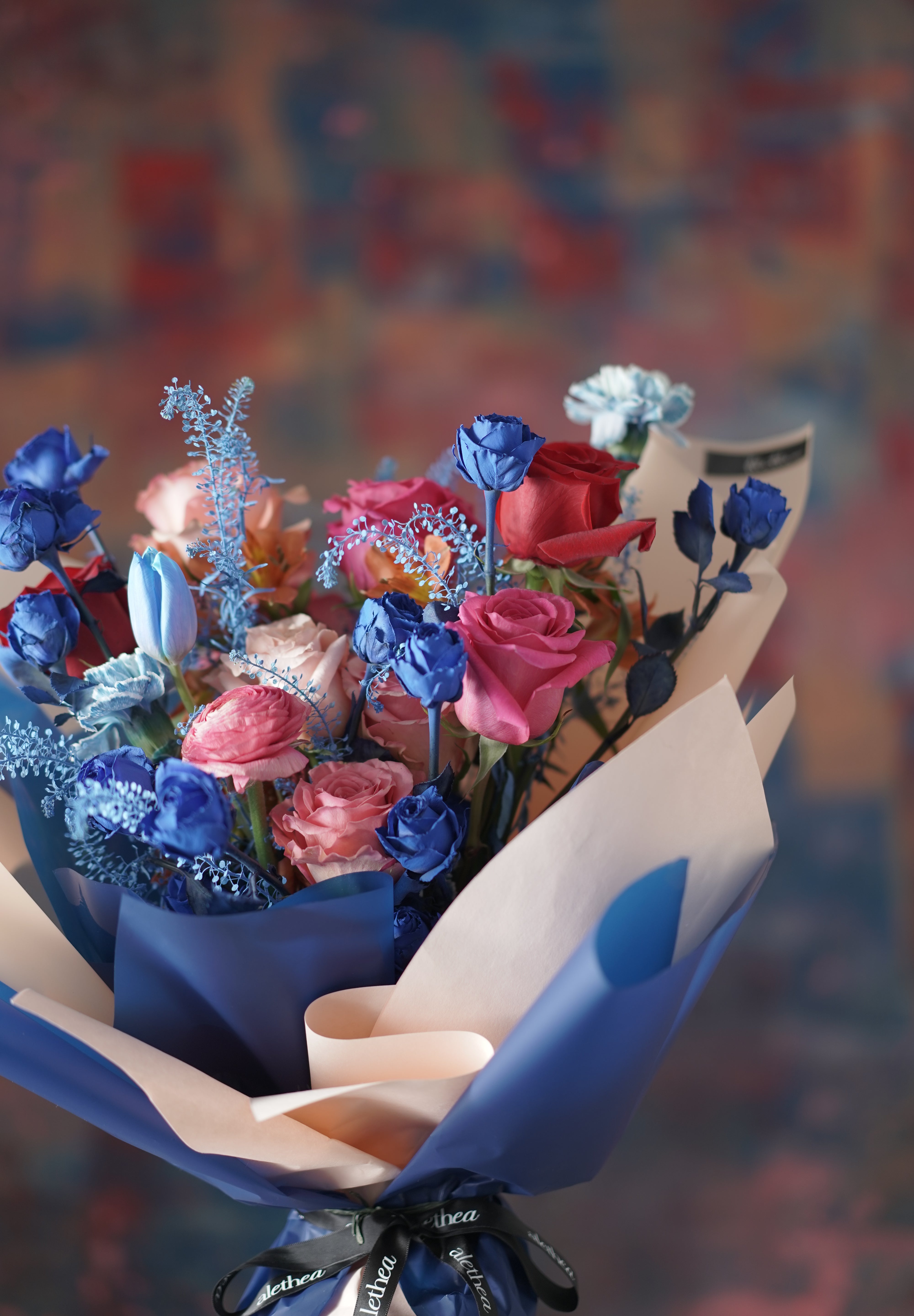 Aries Birthday Flowers Bouquet - Zodiac Collection - For Him