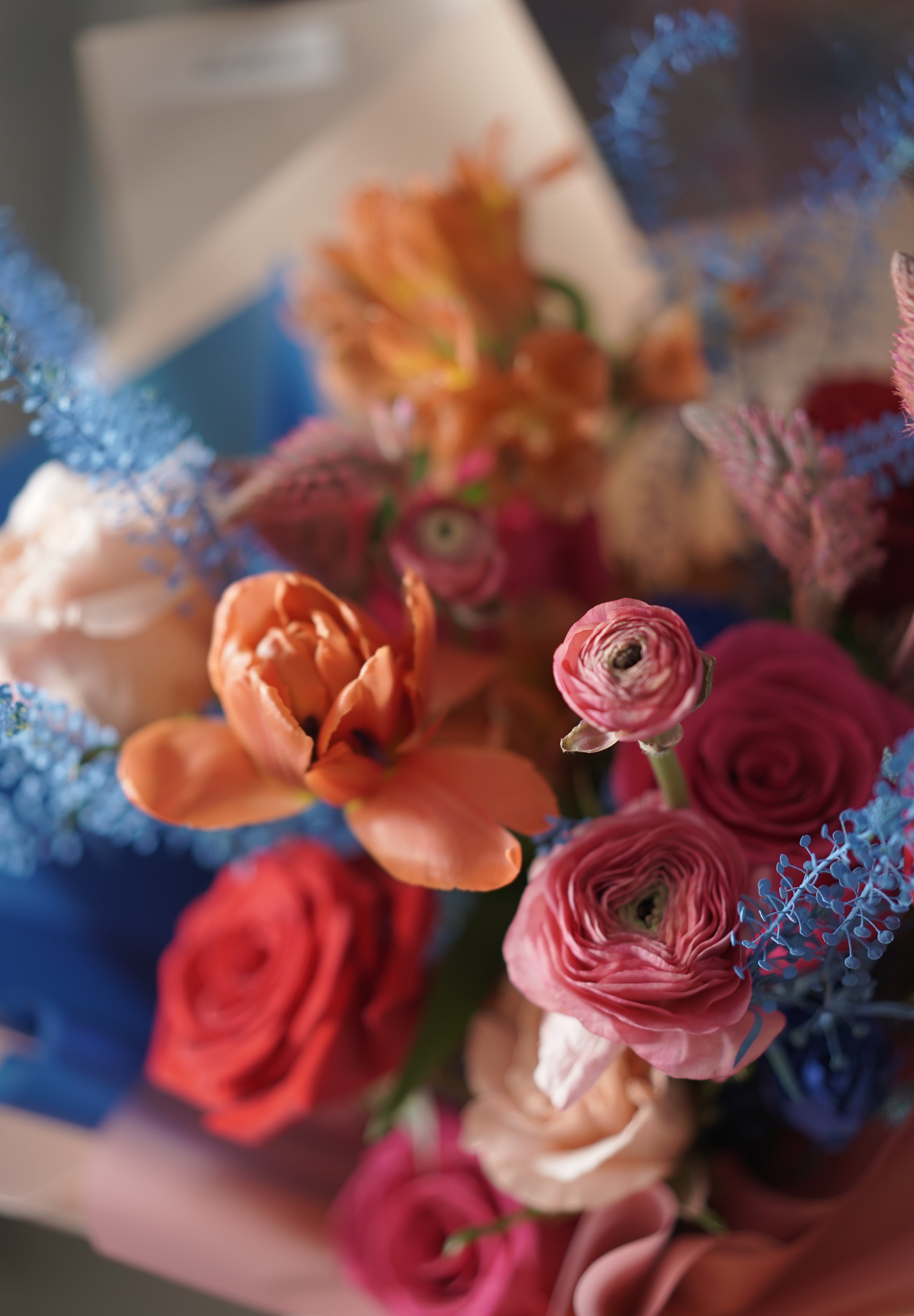 Aries Birthday Flowers Bouquet - Zodiac Collection