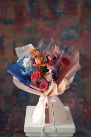 Aries Birthday Flowers Bouquet - Zodiac Collection - For Her