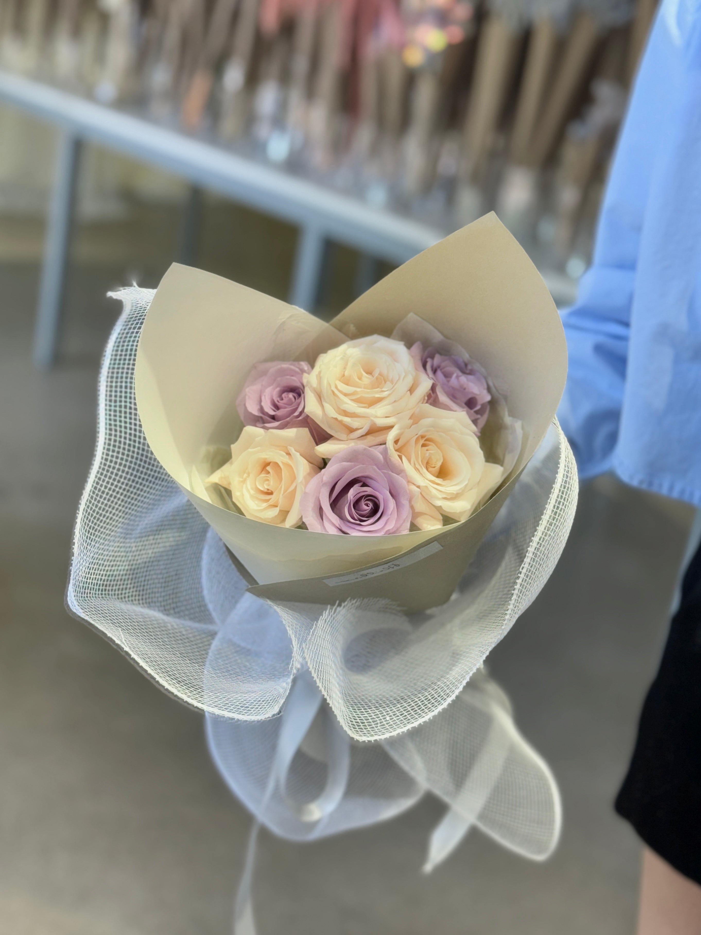 Ocean Song Rose Bouquet