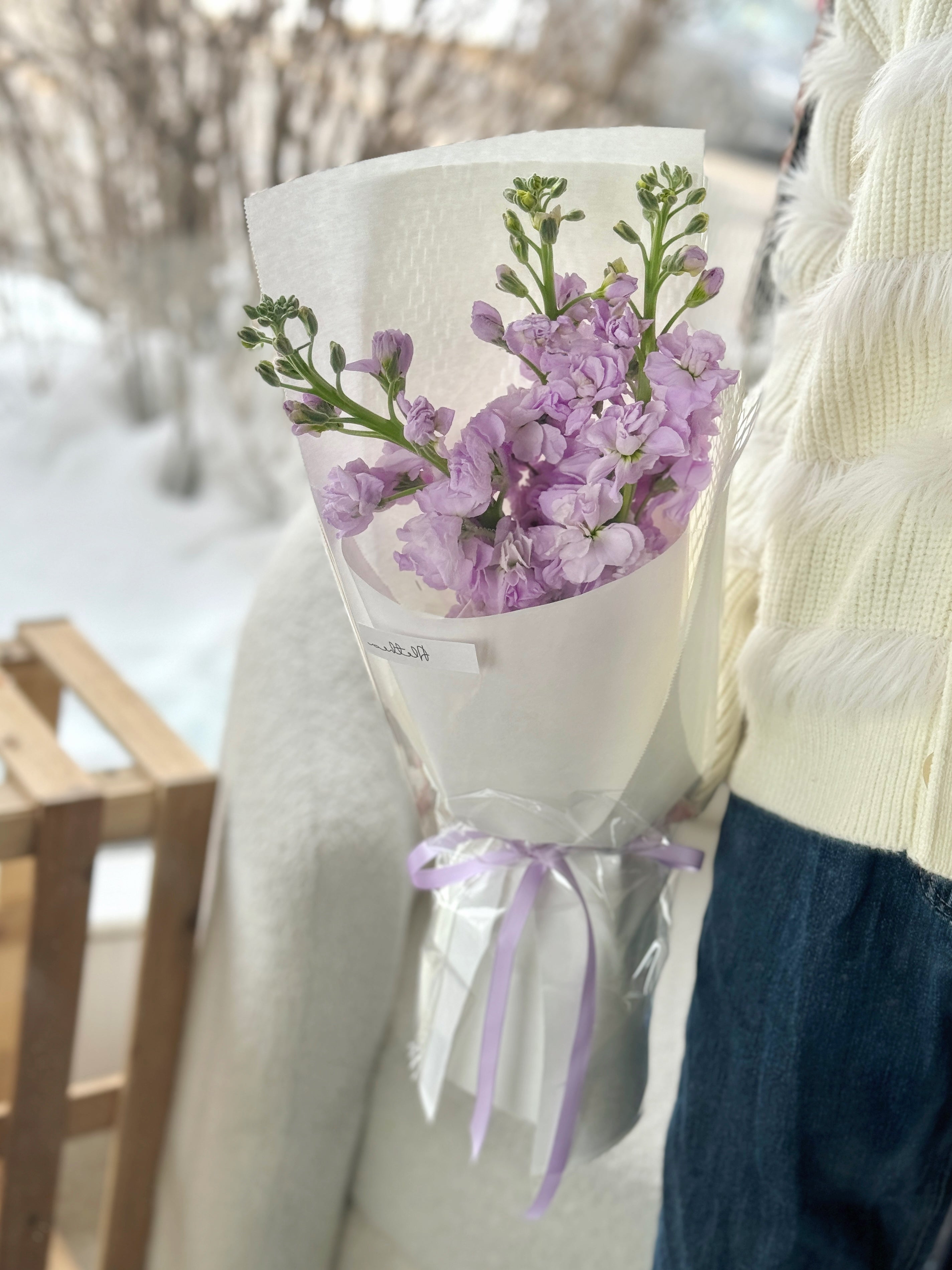 Lavender Stock Bouquet