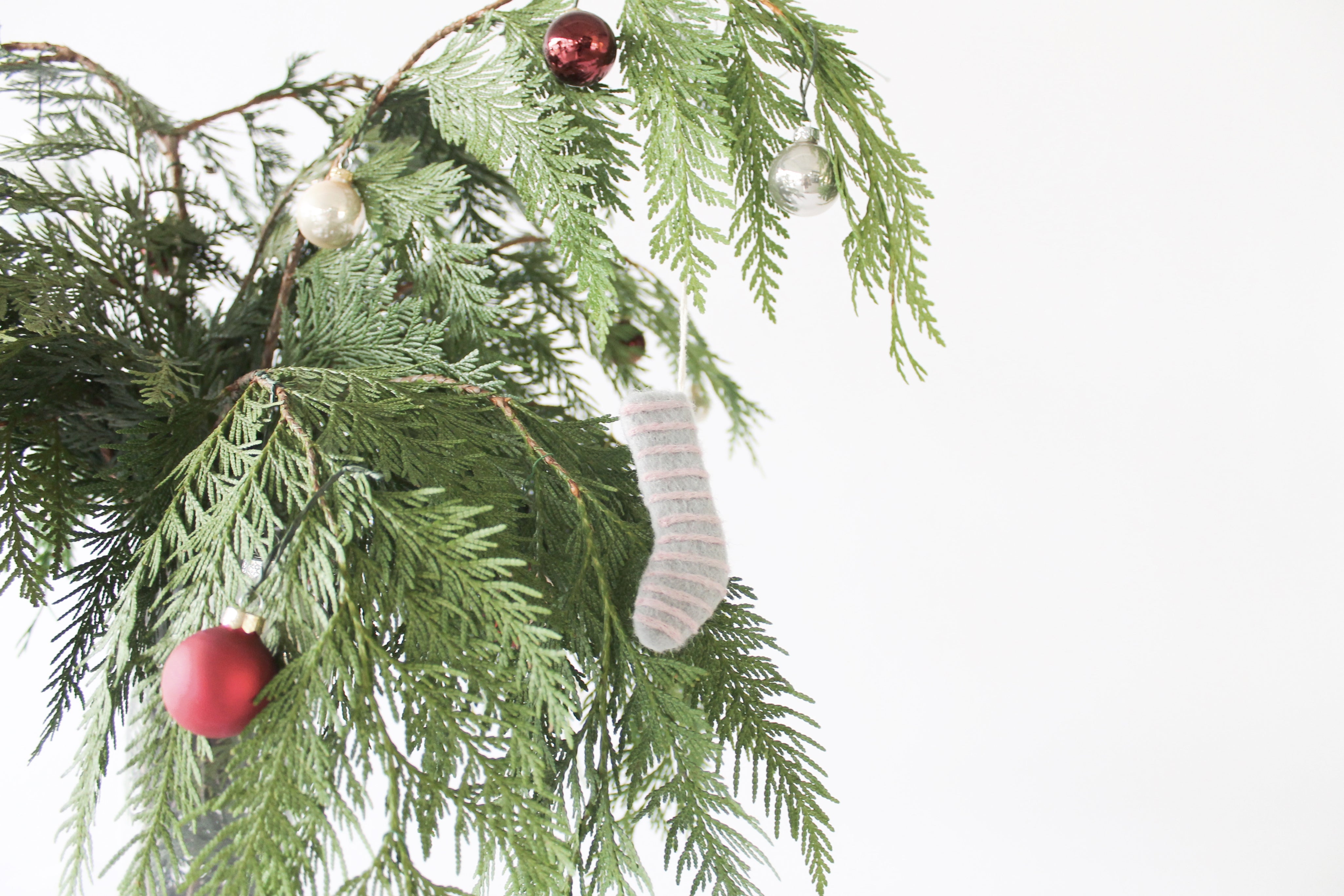 Christmas Cedar- Alethea Vase Arrangement