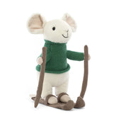 Merry Mouse Skiing Jellycat