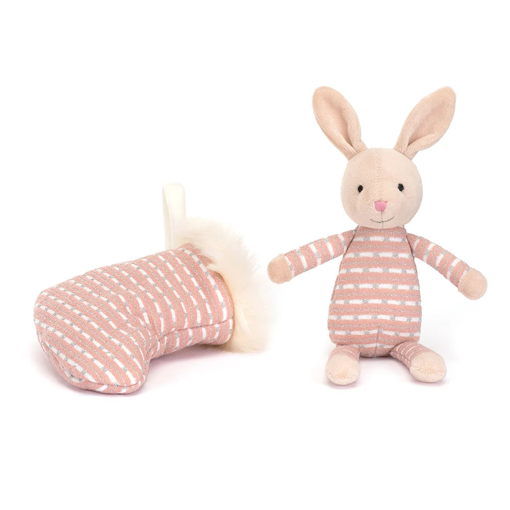 Shimmer Stocking Bunny Jellycat